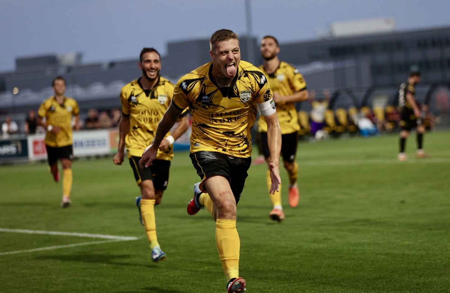 Futtball-Championnat: BGL Ligue: Biissen start mat dräi Punkten an d'Saison, Ausruffzeeche vu Stroossen