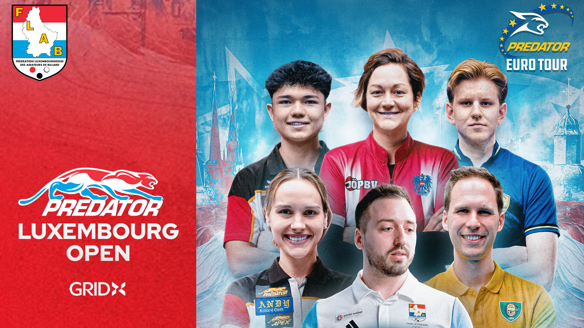From 7–10 May, live on RTL Play and RTL Today: Predator Euro Tour – Luxembourg Open 2026