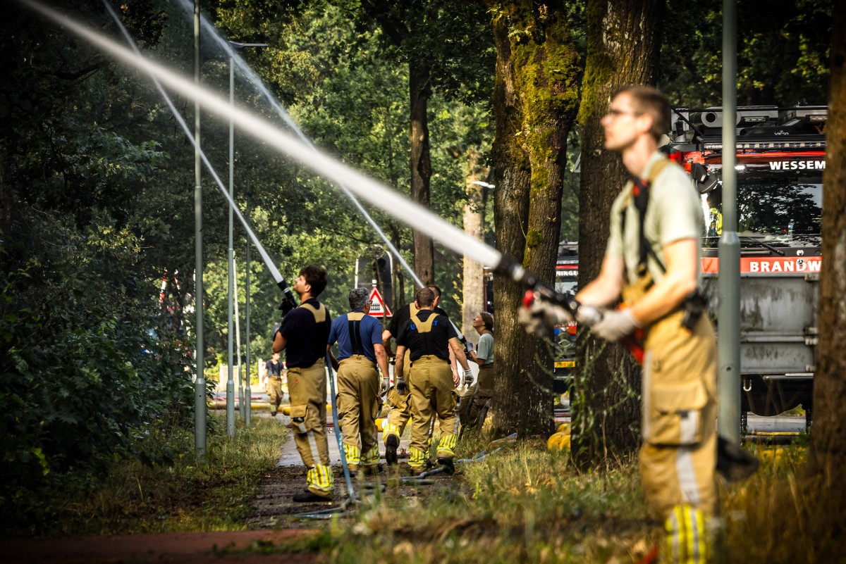 Encore un incendie: Le sud-est des Pays-Bas touché par un feu de forêt