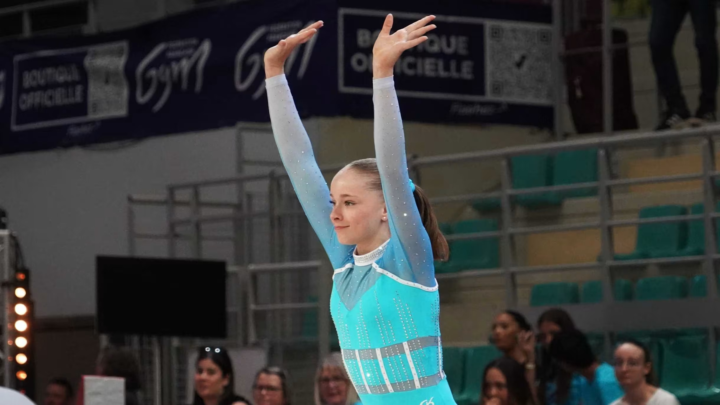 Étoile montante: À 16 ans, cette gymnaste devient championne d'Europe à la poutre