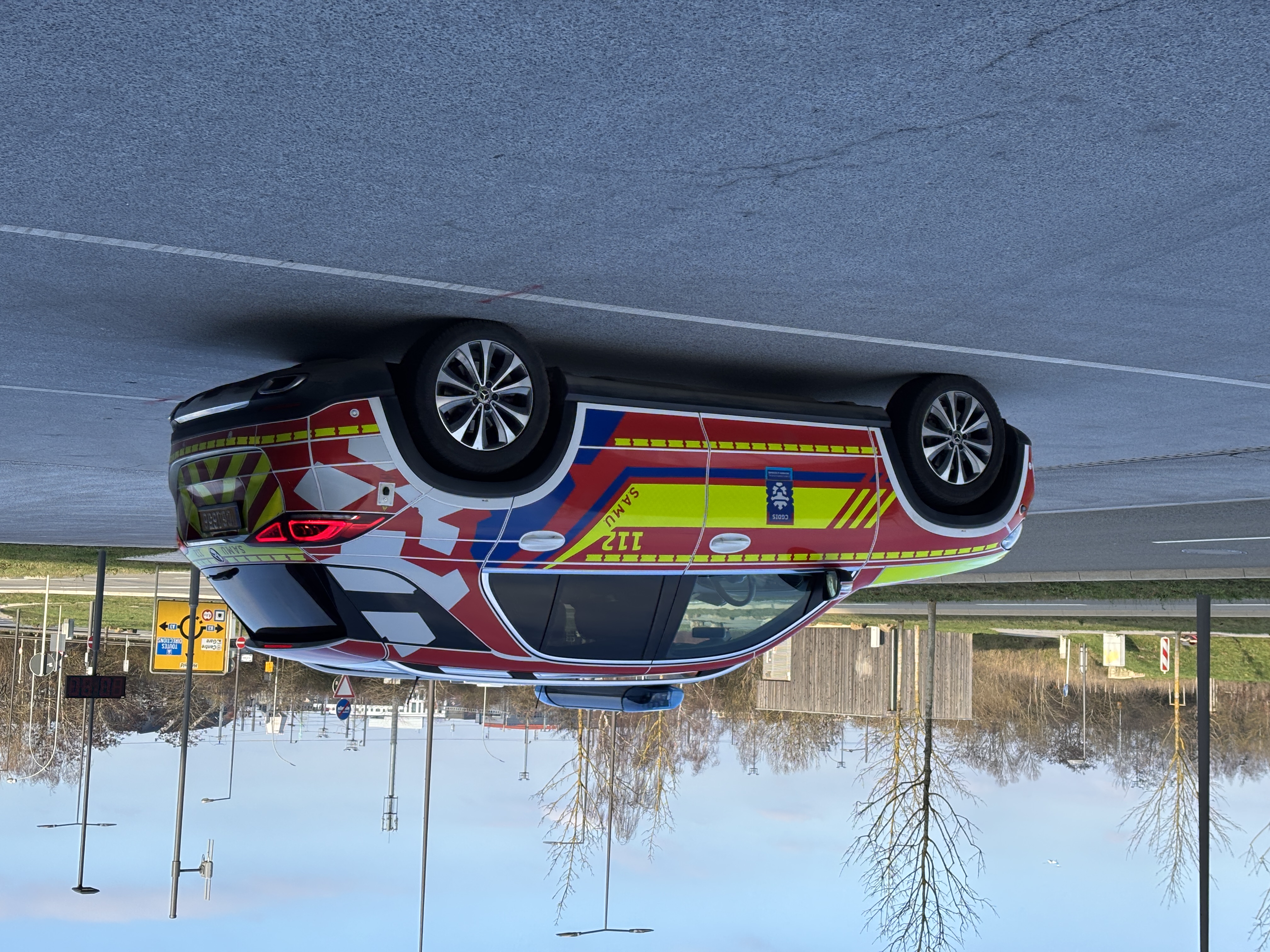 Emergency services: Schifflange road accident leaves one injured