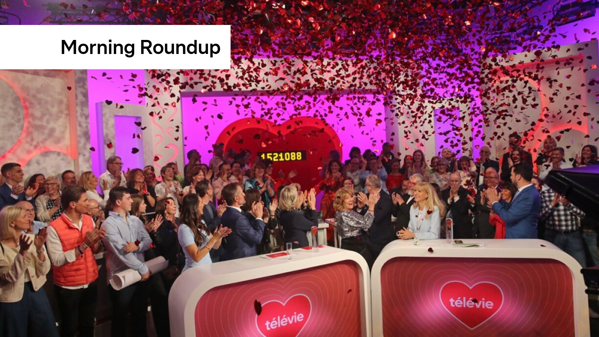 Morning Roundup: €1.5 million raised for Télévie, US shooting kills 8 children, and rat poison in baby food