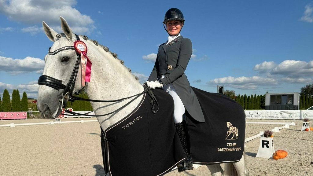 Dressurreiden: Victoire fir d'Fie Christine Skarsoe a Polen