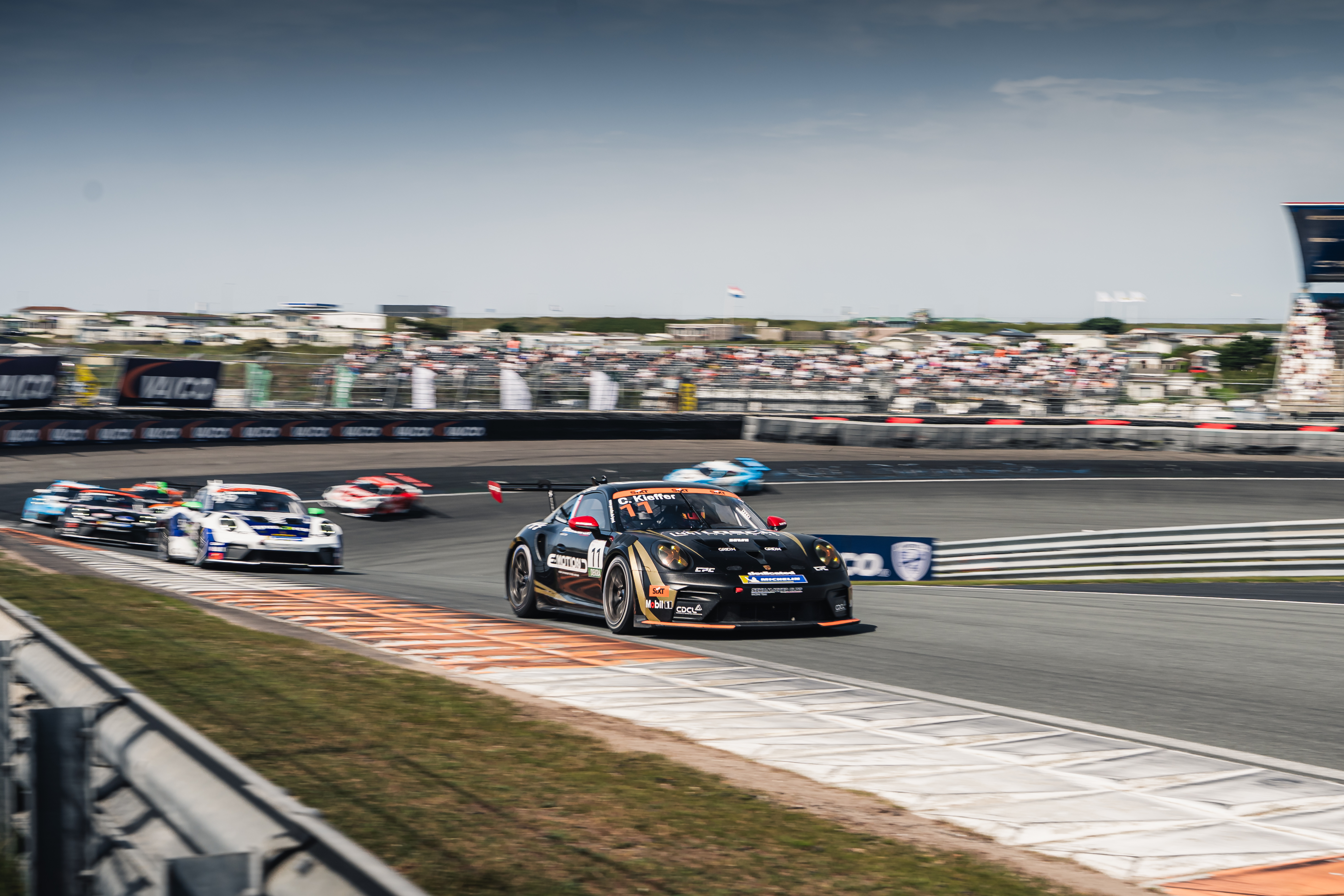 Porsche Carrera Cup Däitschland: Chester Kieffer feiert éischte Podium zu Zandvoort