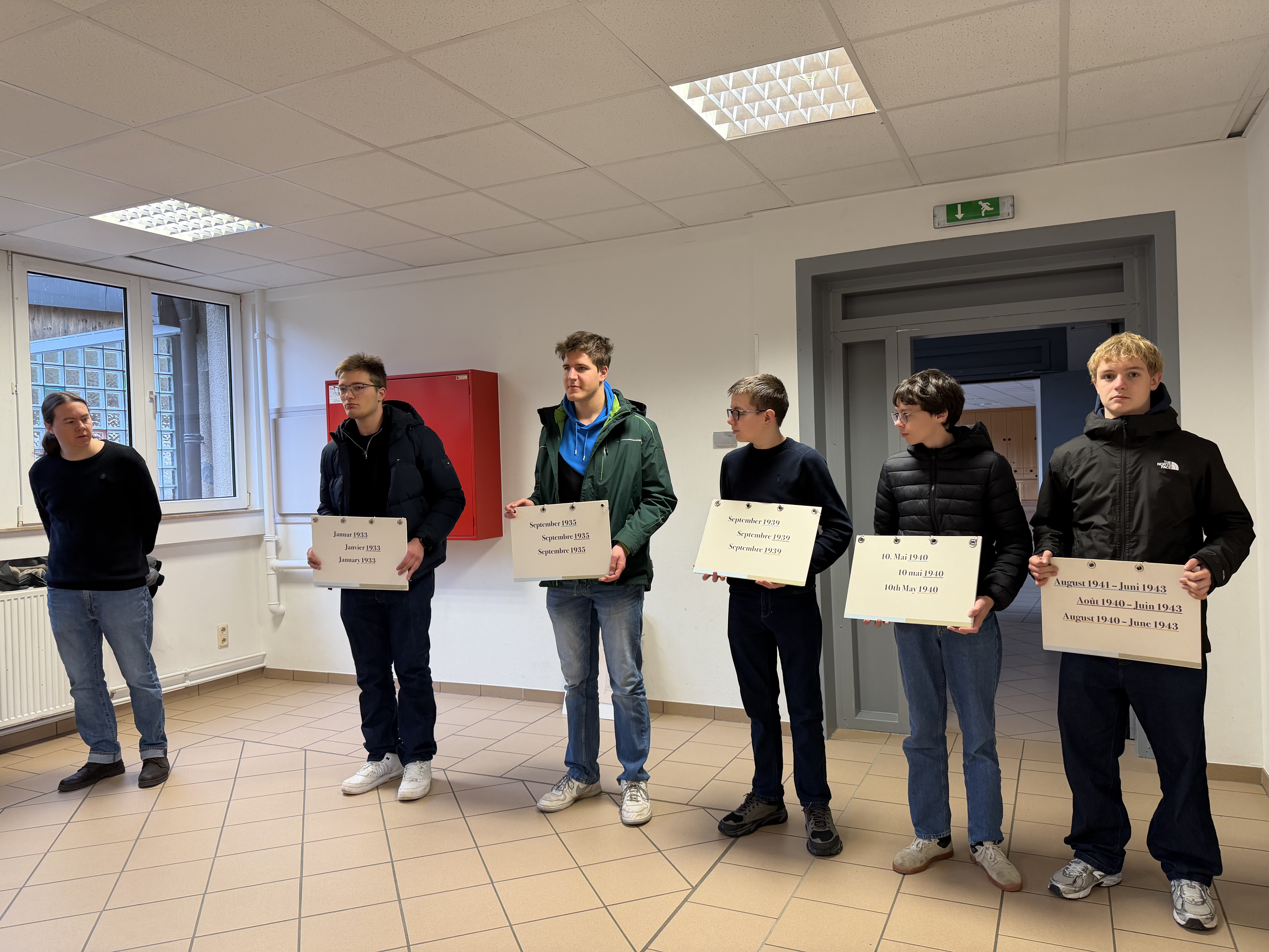 Passing on memories: Pupils meet Shoah witnesses on Holocaust Remembrance Day