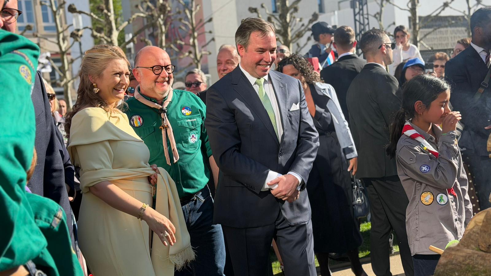 Mam Zuch dohin, mam Vëlo zréck: Kleng Iwwerraschunge bei Visitt vu groussherzoglecher Koppel am Minett