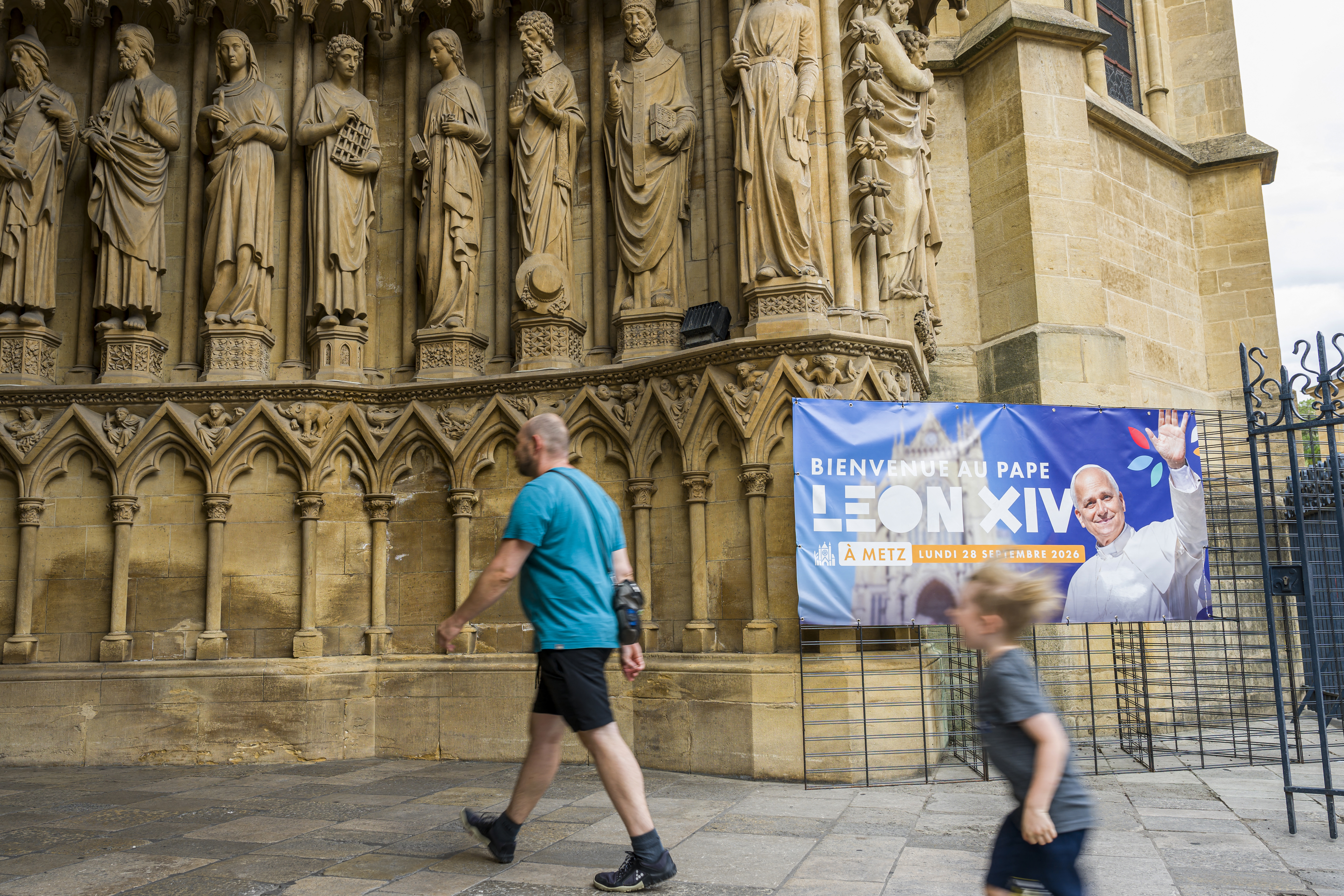 Visite du pape: Les dirigeants des pays de l'UE invités au discours sur l'Europe à Metz