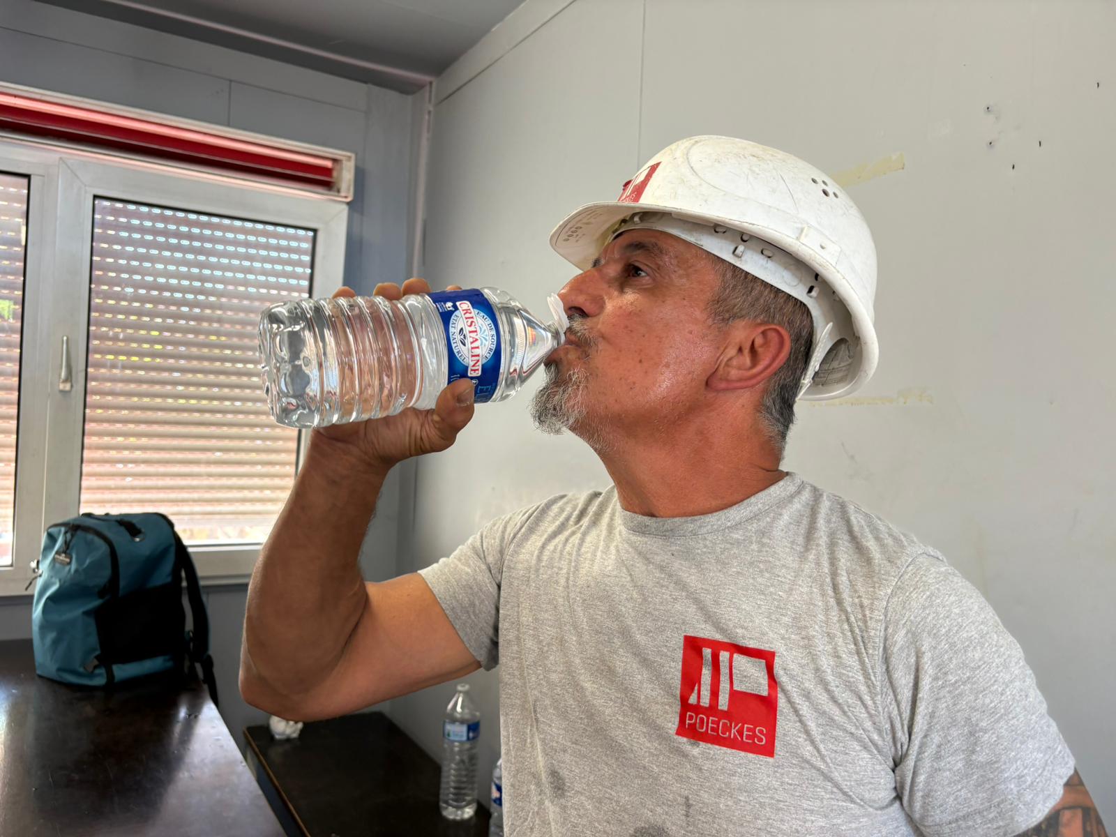 Working through soaring temperatures: Building sites in Luxembourg adapt to the heat