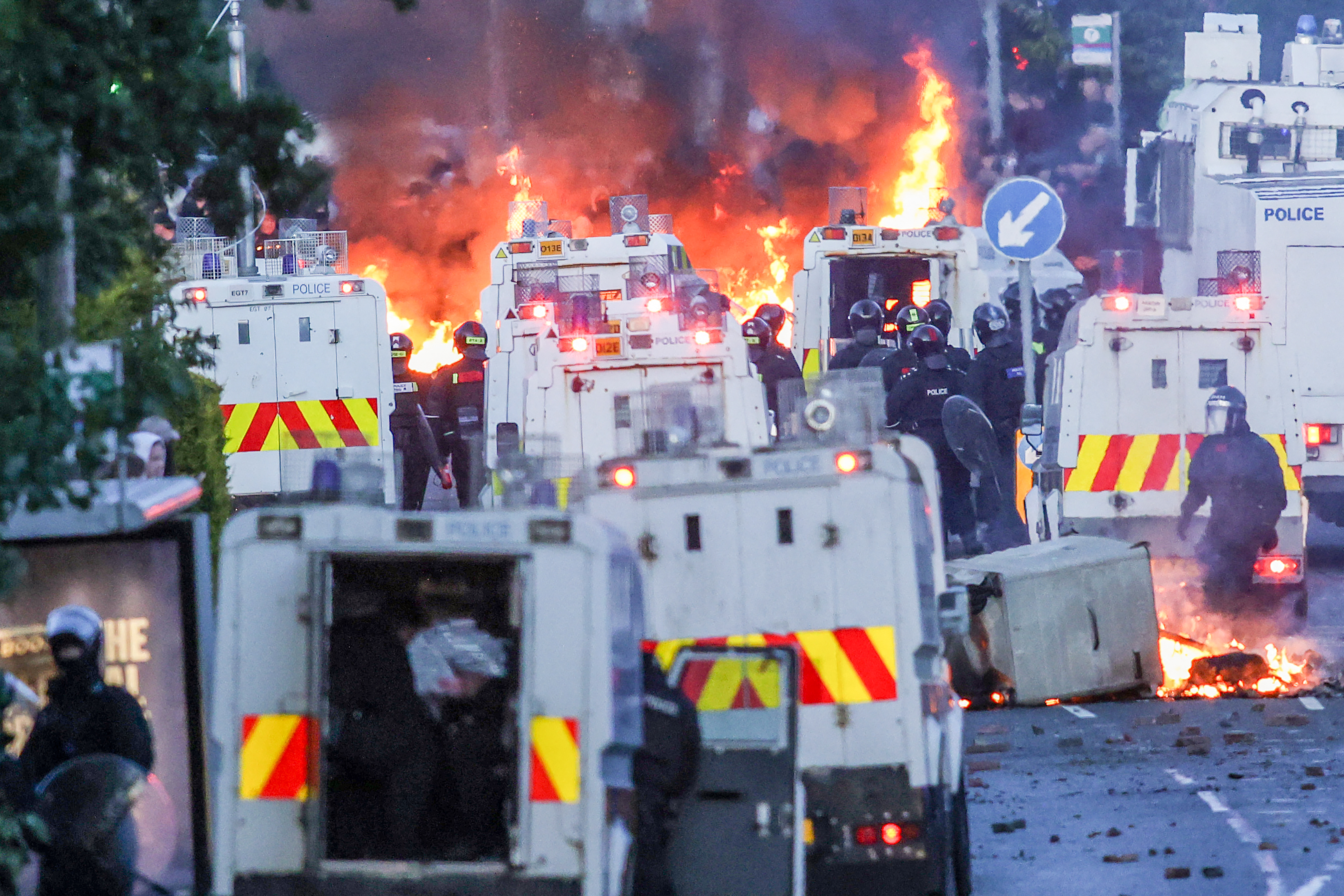 Feier, Protester a Gewalt: Eng weider Kéier waren 