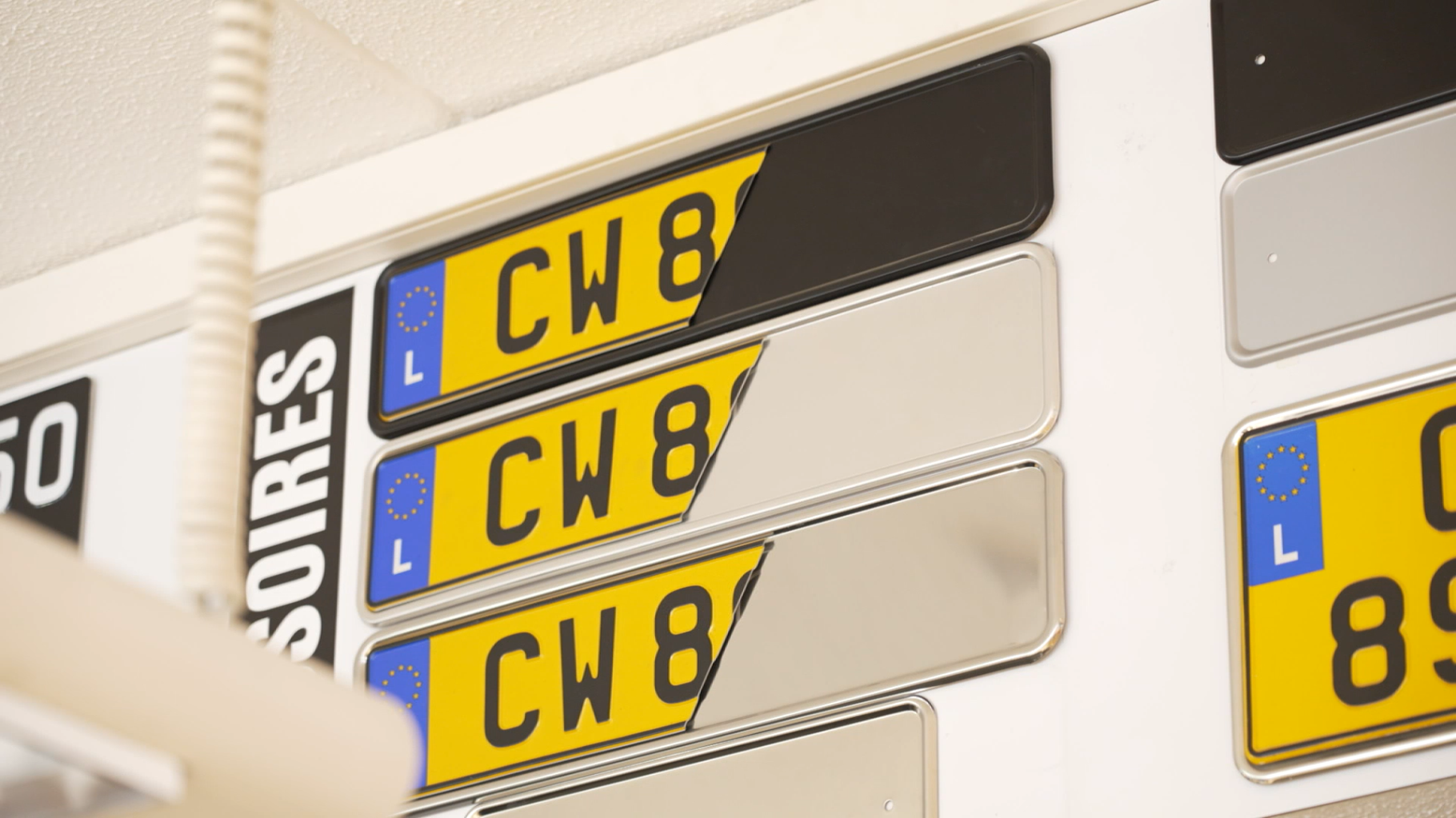 License to thrill: Personalised number plates increasingly popular in Luxembourg