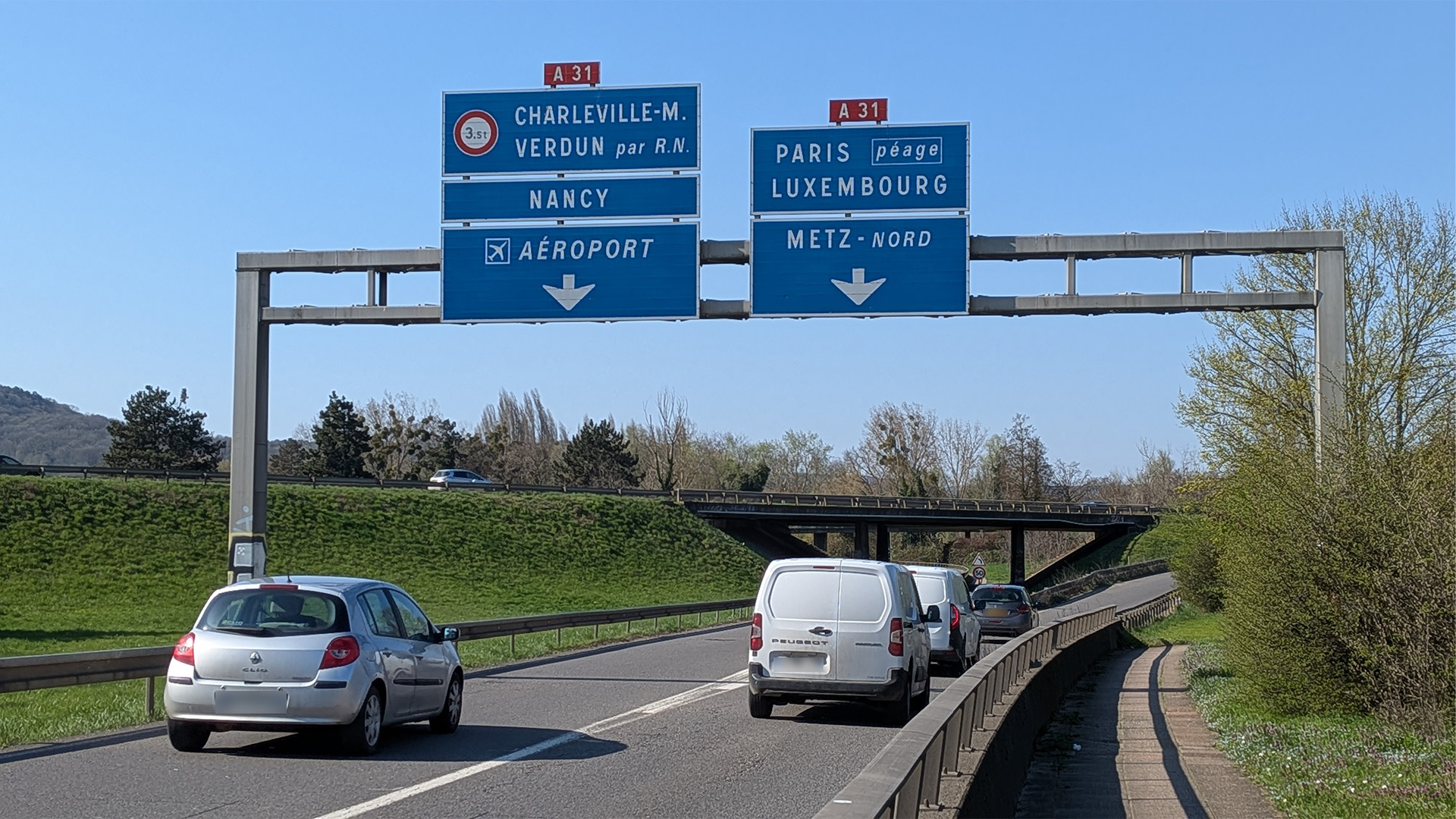 C'est confirmé !: Attention, l'A31 sera très perturbée par la venue du pape à Metz