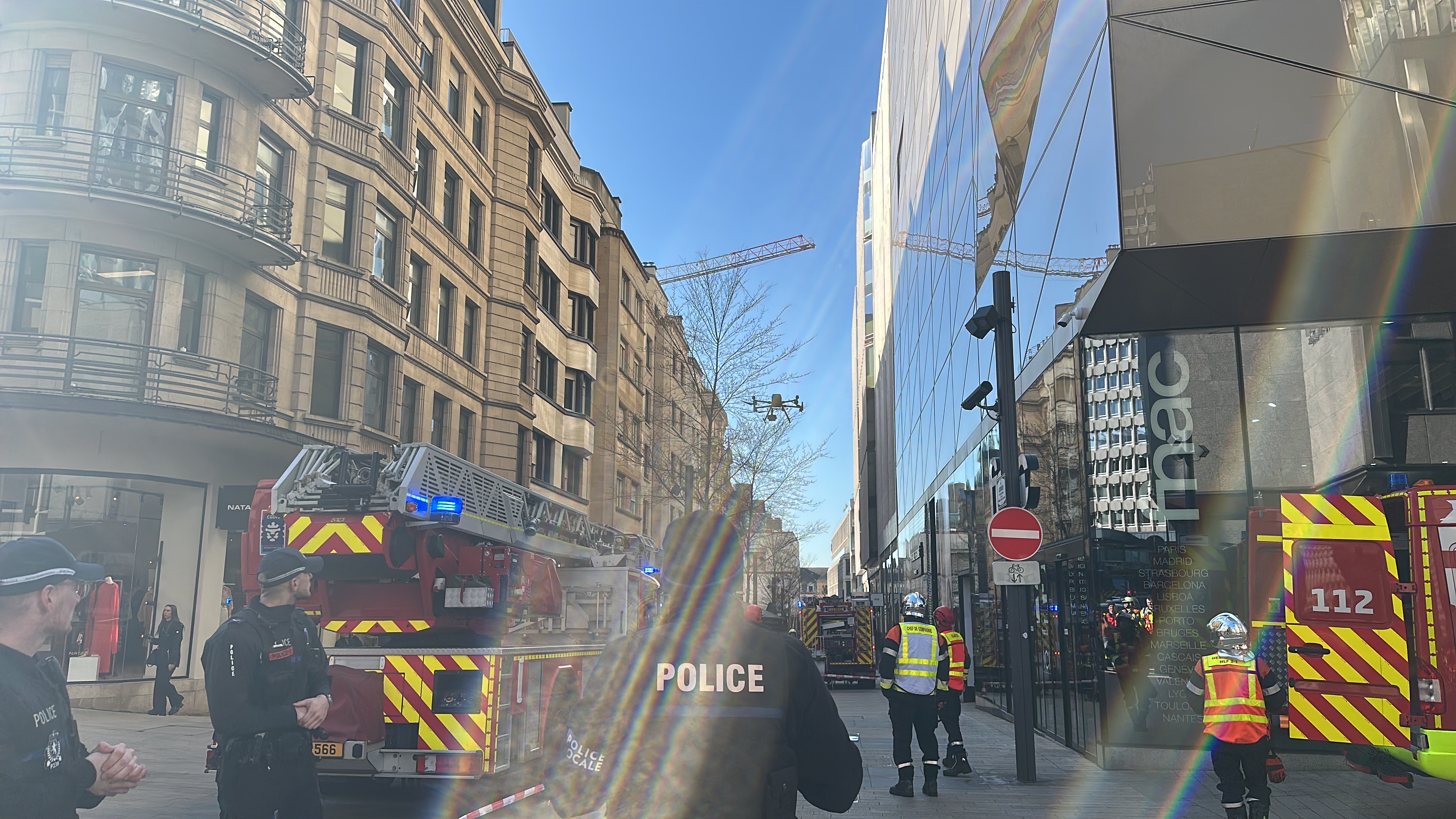 Emergency services: Smoke reported on rooftop of shopping centre in Hamilius