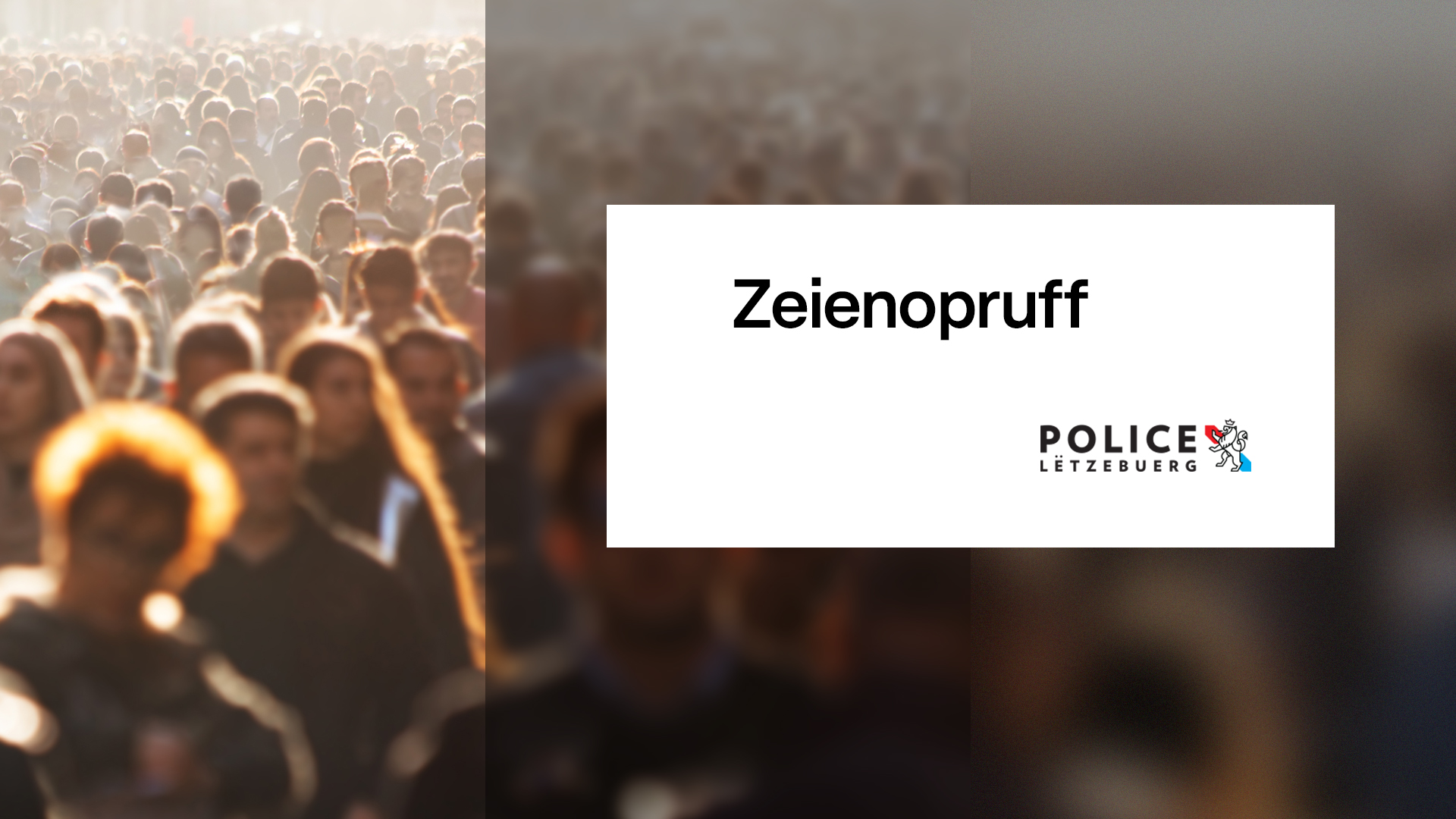 Police sicht Zeien no Virfall e Méindeg: Zu Diddeleng sinn zwee Hënn unenee geroden, ee gouf uerg verwonnt