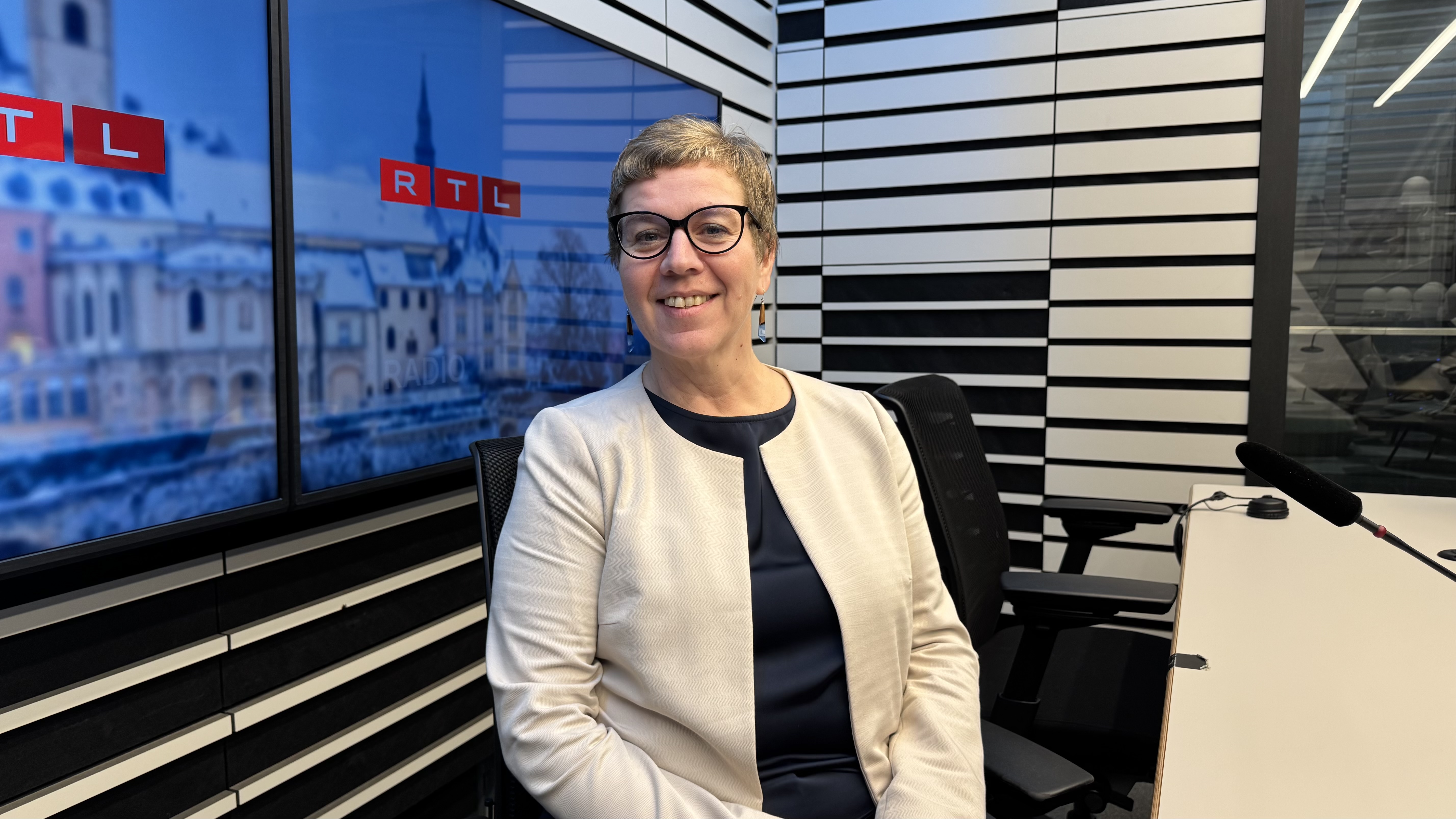 Leading by example: Deprez says giving up alcohol is normal for her role as health minister