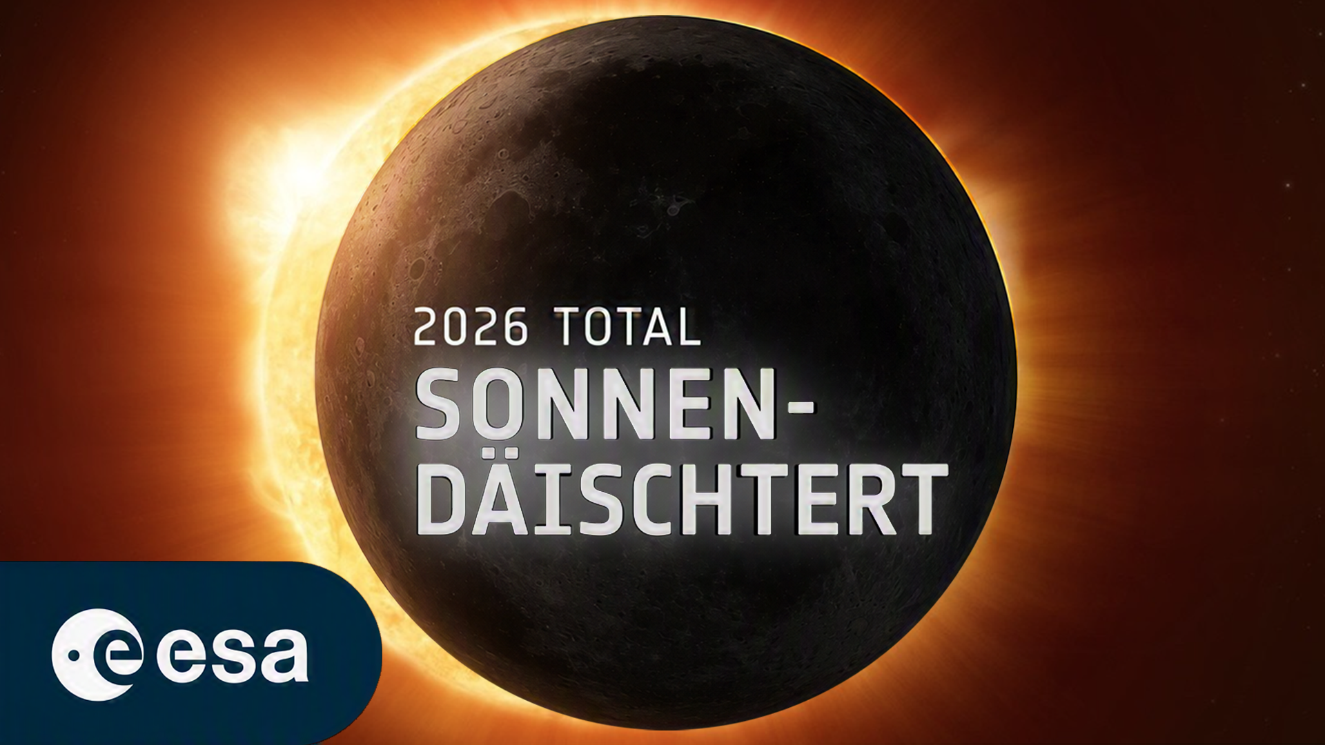 Naturschauspill um Himmel: Total Sonnendäischtert iwwer Spuenien vun 19:30 Auer un am Livestream