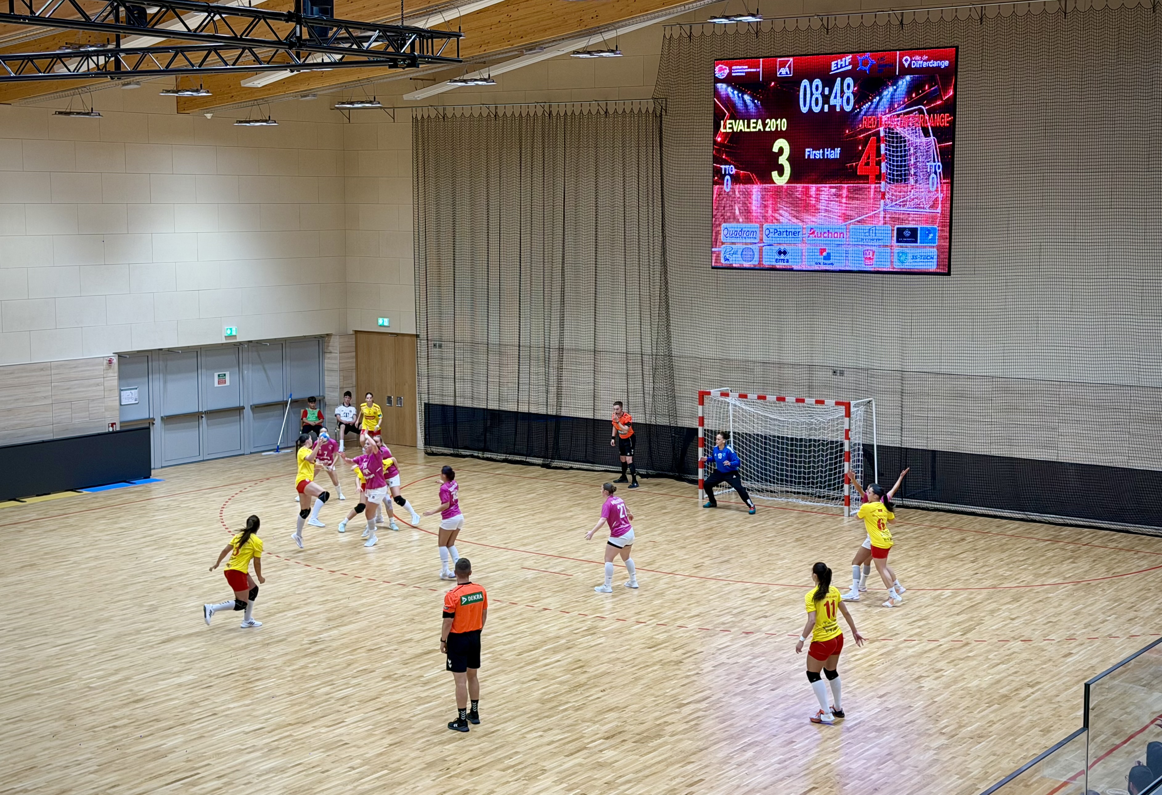 European Cup am Handball: Lëtzebuergesch Damme-Vertrieder schonn am éischten Tour eliminéiert