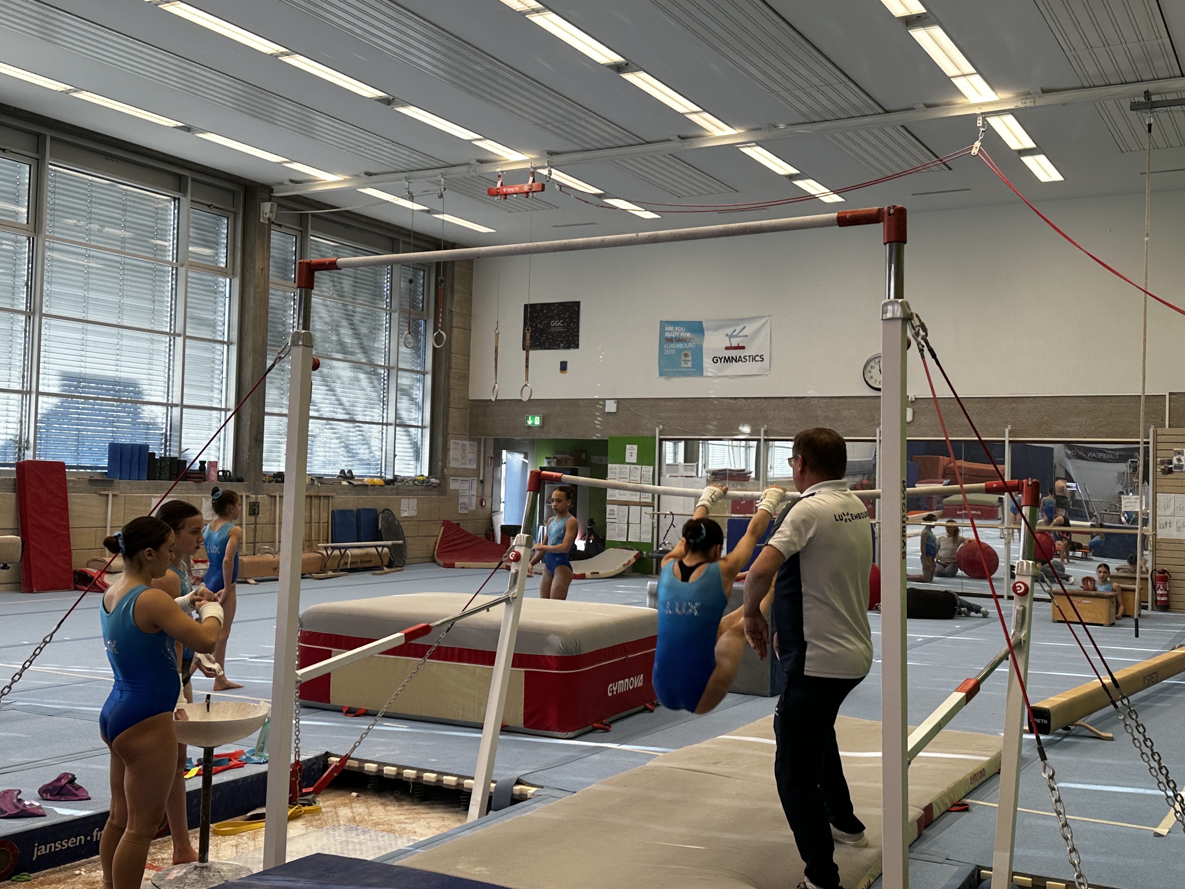 Turnen: Preparatioune fir de Luxembourg Open lafen op Héichtueren
