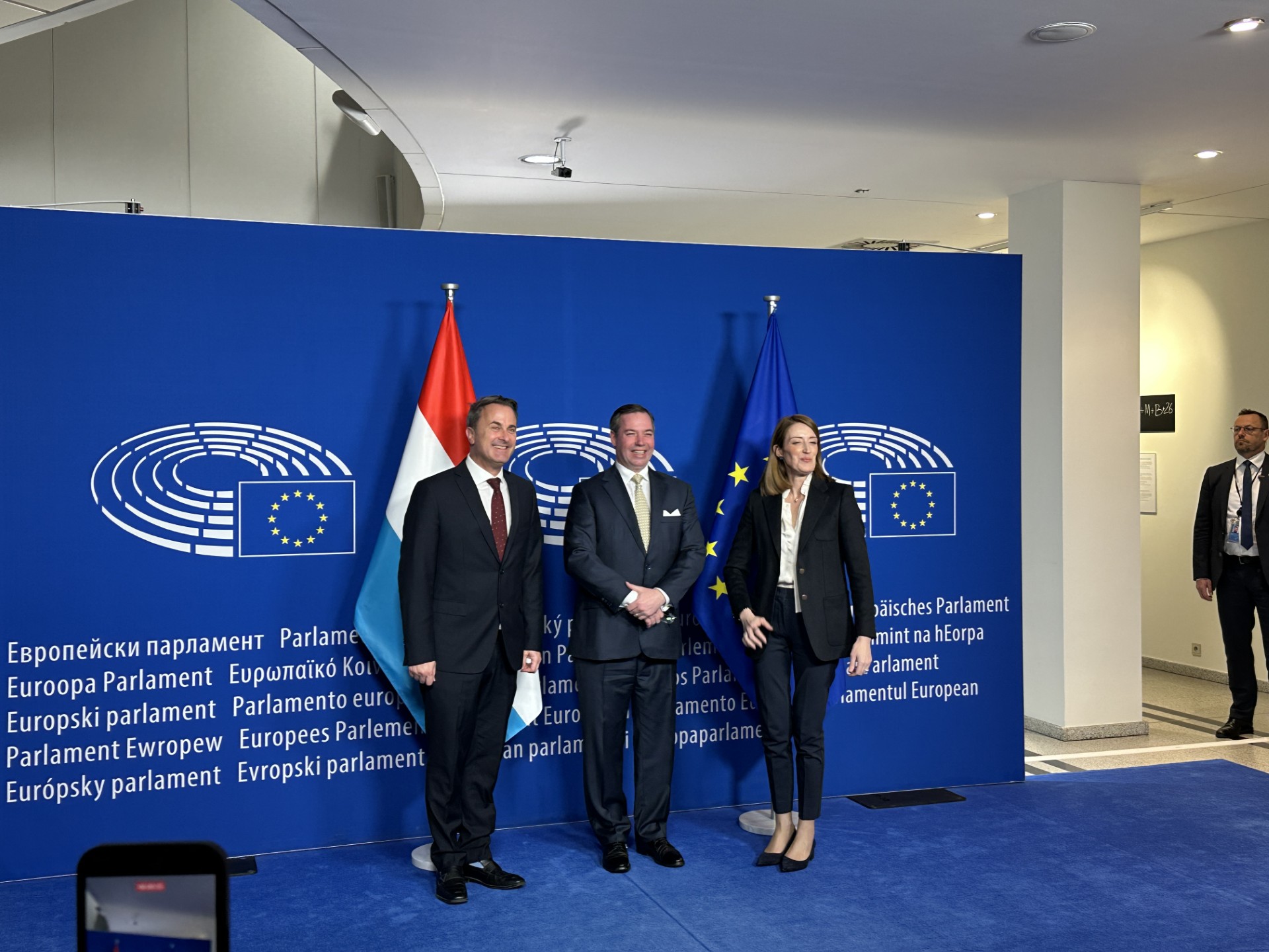 Meeting with key EU and NATO figures: Grand Duke Guillaume highlights European values during Brussels visit