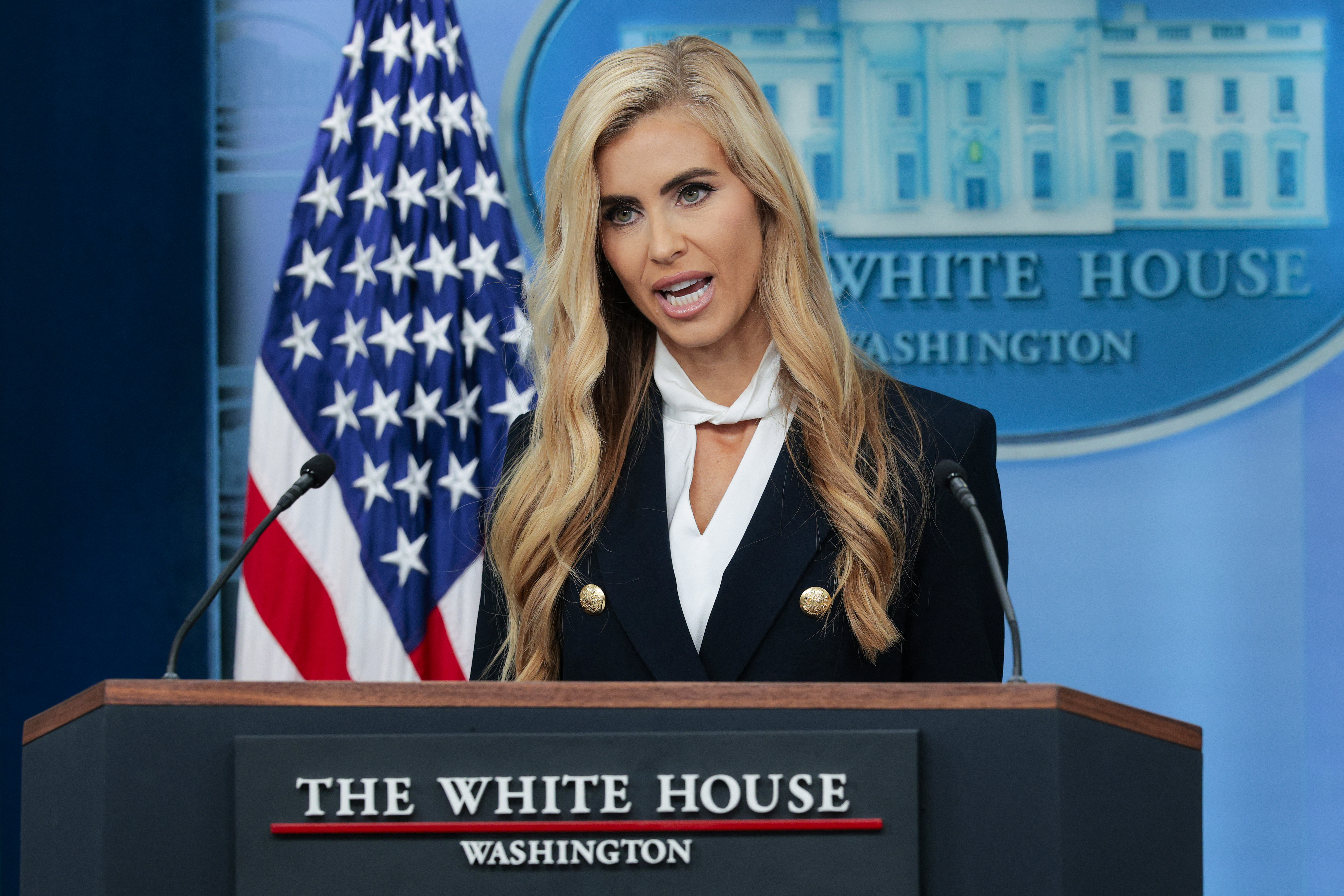 Emol keng Woch am Job: Nei Pressespriecherin Zacharia sollt hire Posten "iwwerdenken", esou den Trump