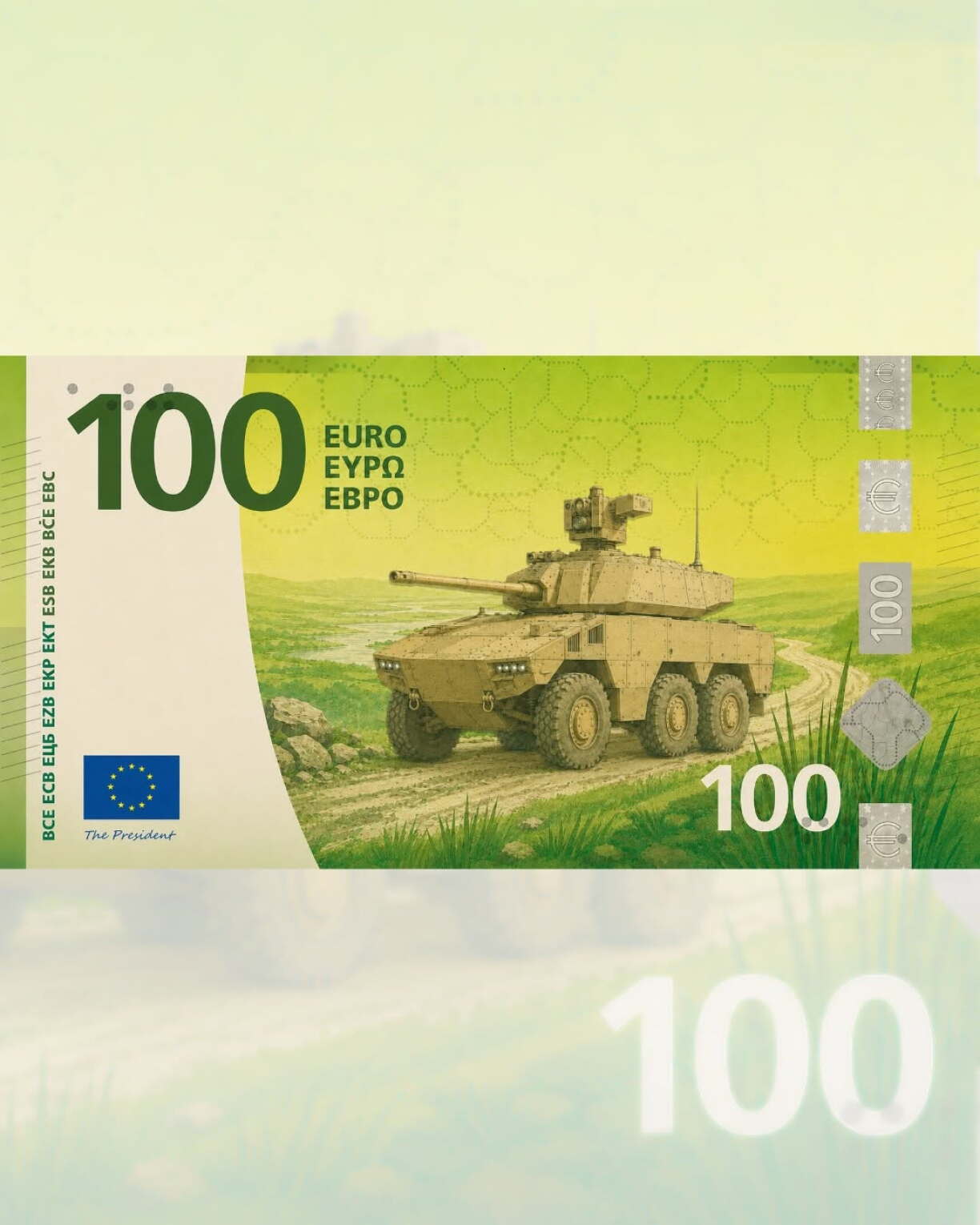 Bad buzz au Luxembourg: Fusil et char d'assaut sur les billets : la Défense présente ses excuses