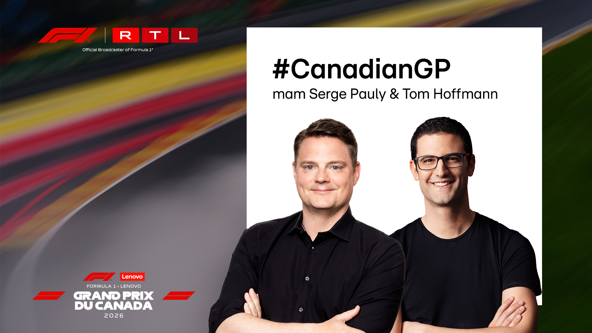 Course live dëse Sonndeg um 21:30 Auer op RTL ZWEE an RTL Play: Formel 1: Grousse Präis vu Kanada