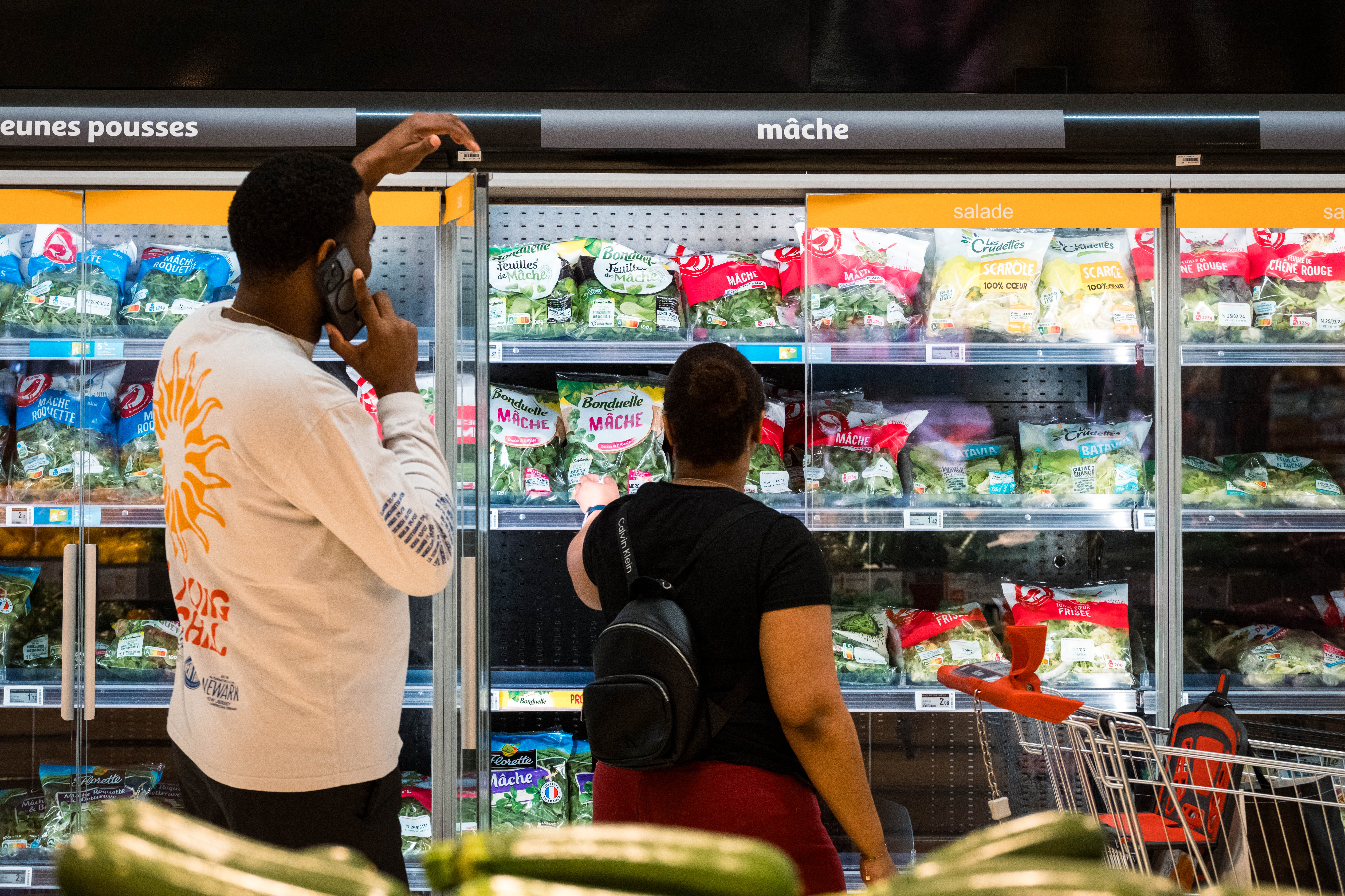 Dans nos régions: Salade en sachet: pourquoi certains rayons sont parfois vides