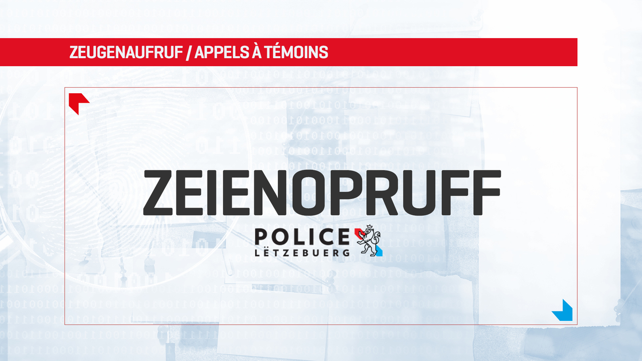 Am Raum Näerzeng: Gesicht gëtt no 3 Persounen, déi sech bei enger Policekontroll duerch d'Bascht gemaach hunn