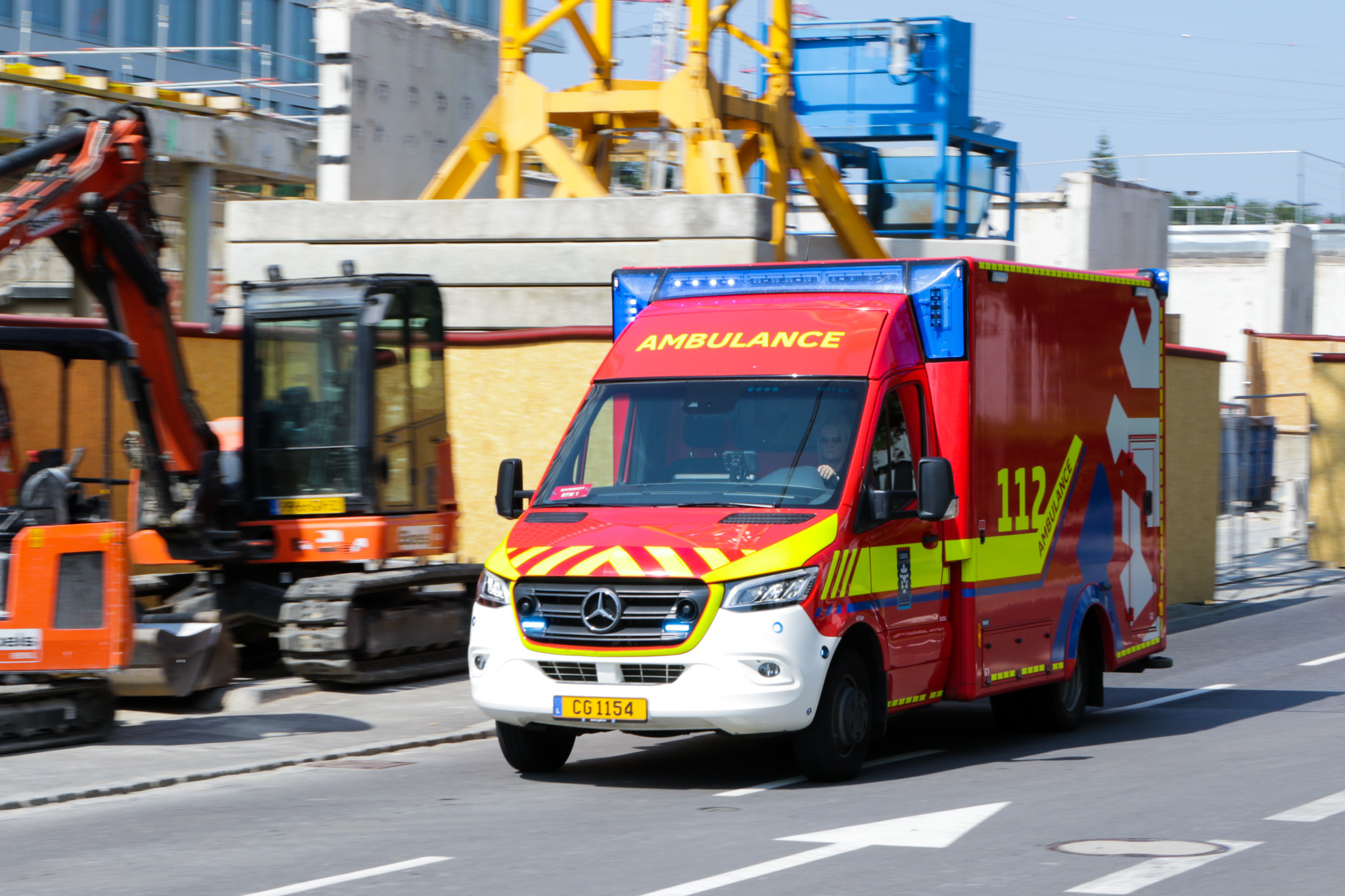 Croix de Gasperich: Sept blessés dans un carambolage sur l'autoroute