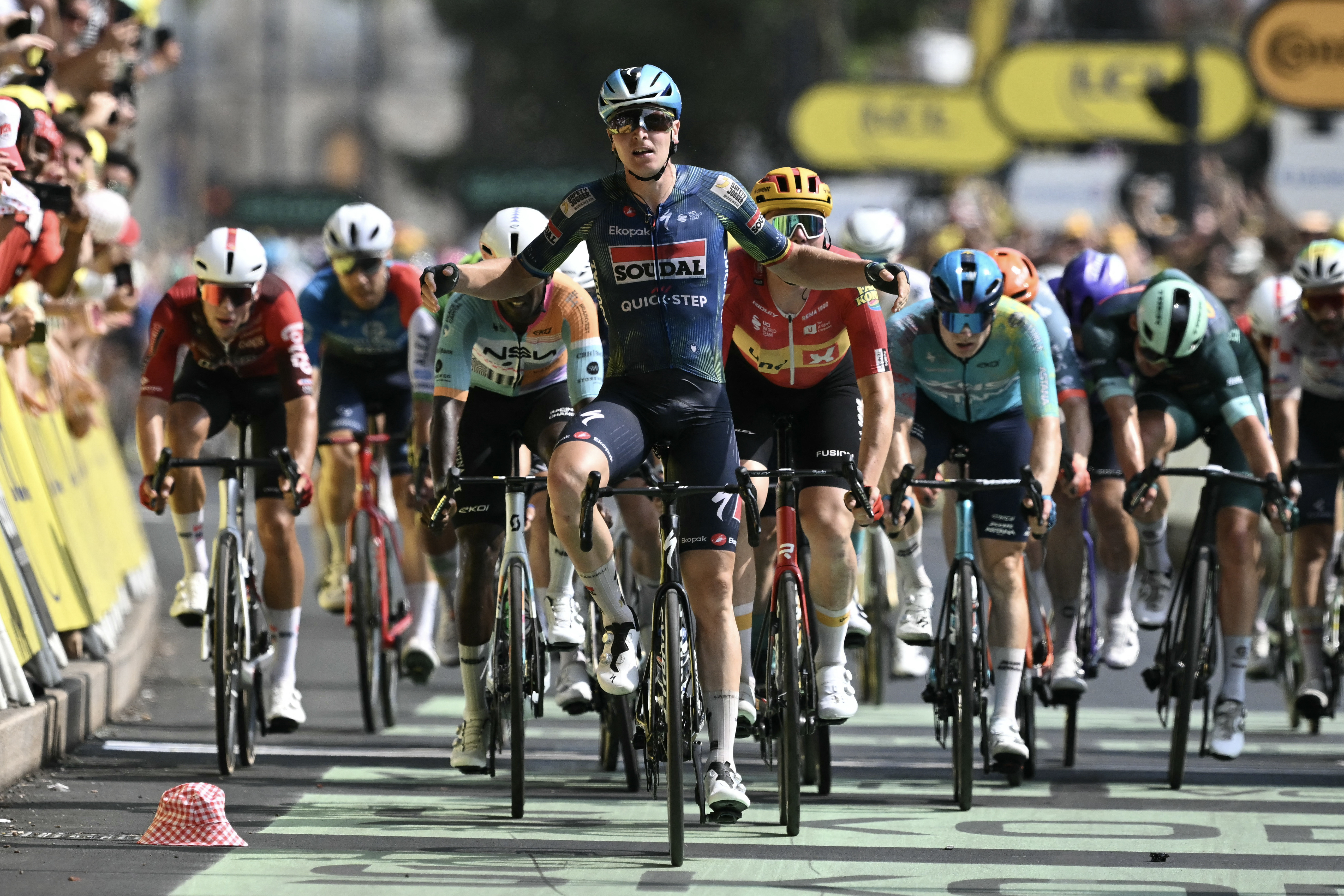 Tour de France: 7. Etapp: Den Tim Merlier war dee Séiersten zu Bordeaux