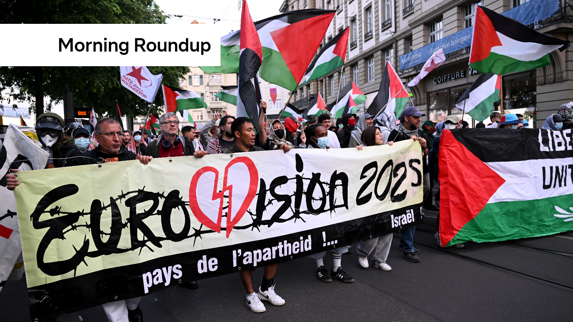 Morning Roundup: Morning Roundup: French literacy in schools, Eurovision to vote on Israel, and children's fitness concerns