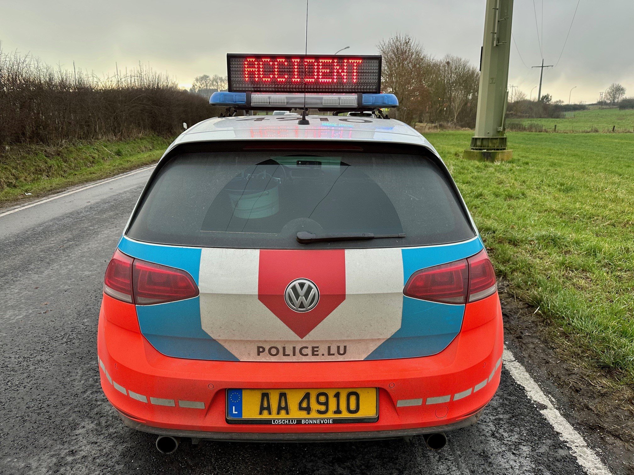 Zweeten Automobilist hat gedronk: 37 Joer ale Chauffer bei Accident op der A6 gestuerwen