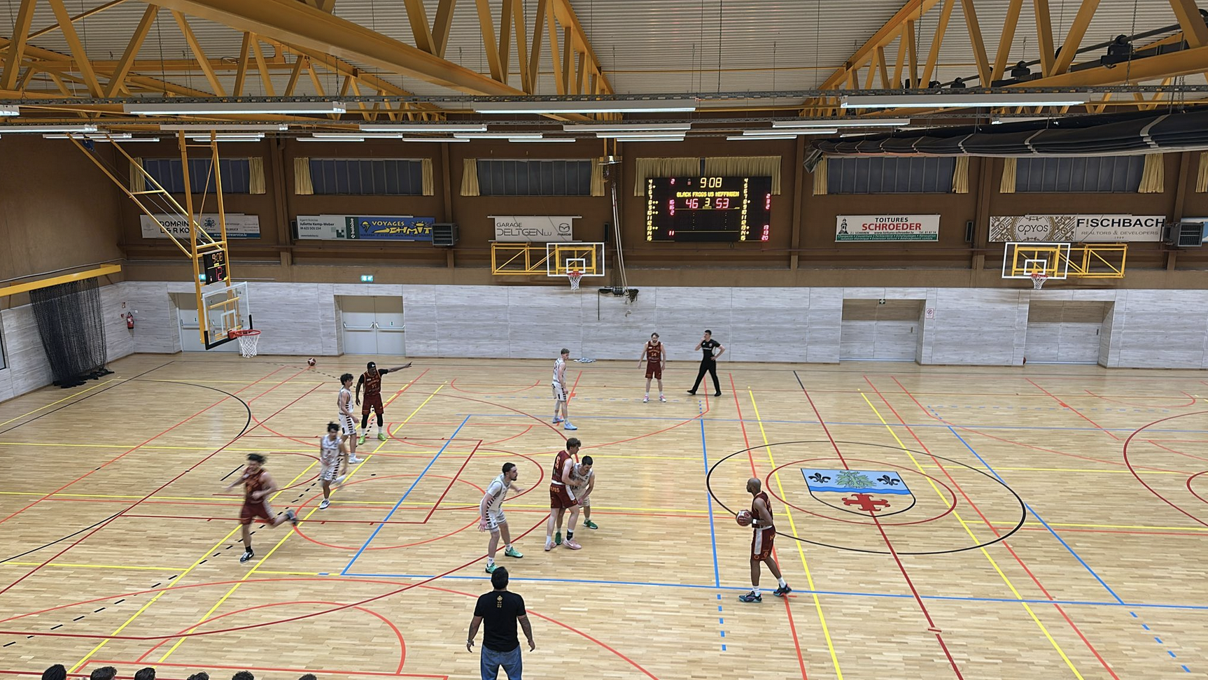 Basketball - Nationale 2: D'Häre vun Hueschtert steigen trotz Defaite an d'Enovos League op