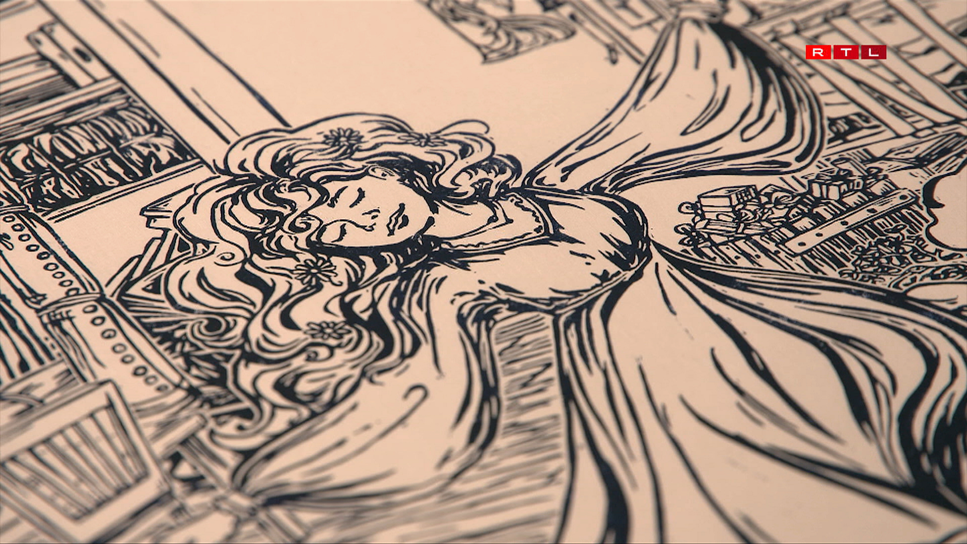 D'Gravure vun der Florence Everling: Eng Technik, déi Gedold, Prezisioun a staarkt Gespier fir Material verlaangt