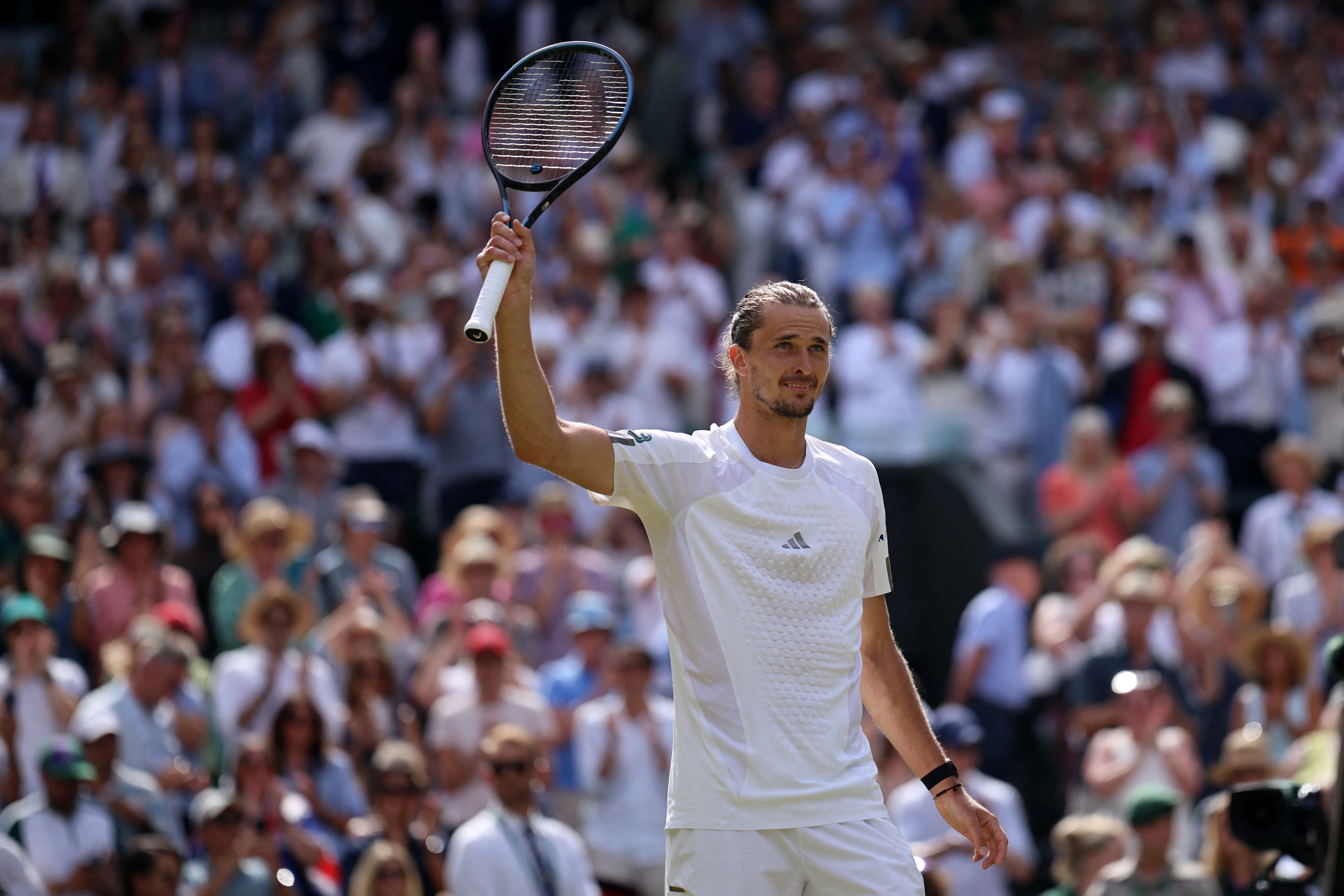Tennis: Alexander Zverev steet zu Wimbledon an der Finall