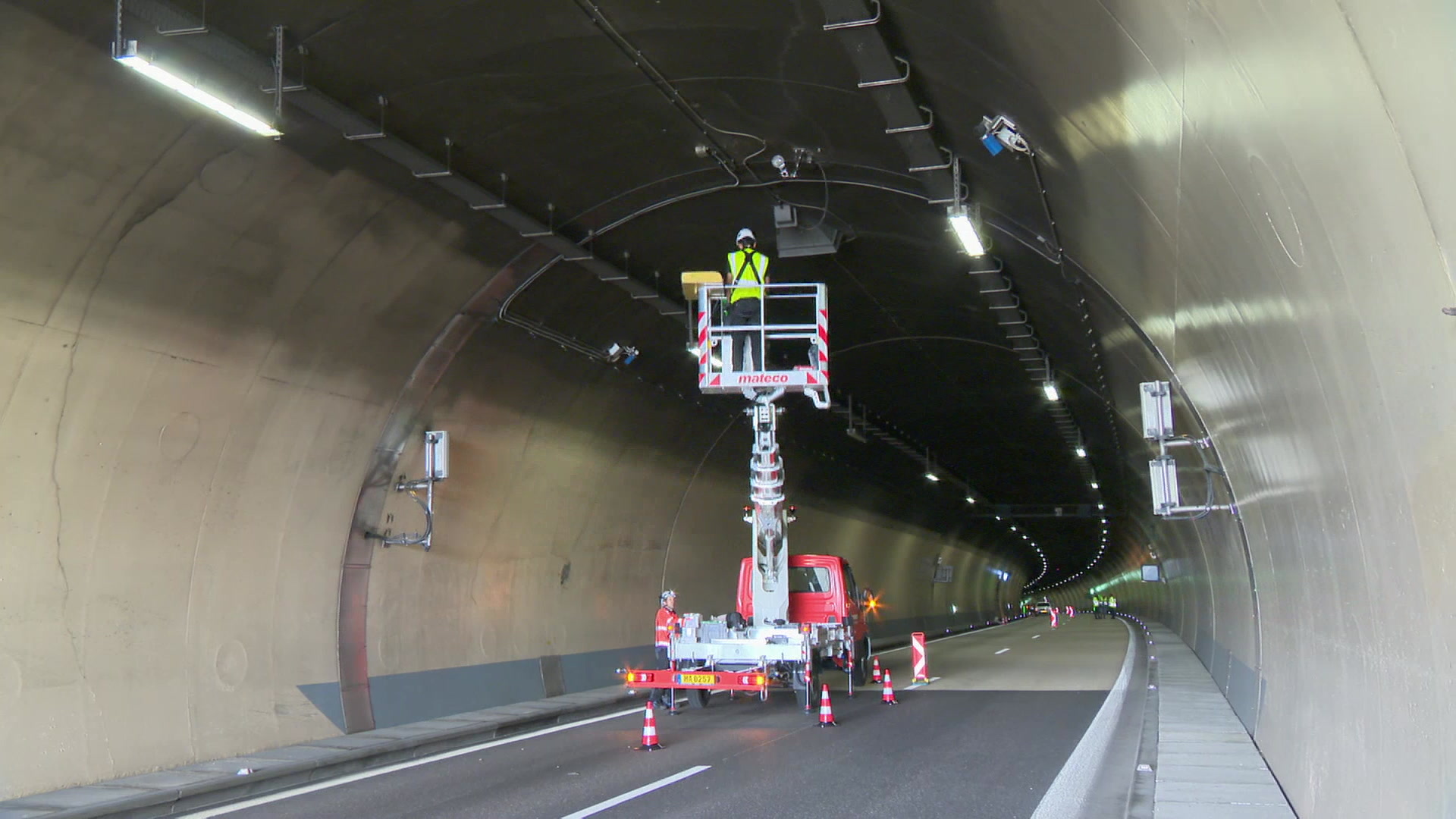 Maintenance- a Botzaarbechten: Vun en Dënschdeg u ginn d'Tunnellen nees gebotzt an an d'Rei gesat