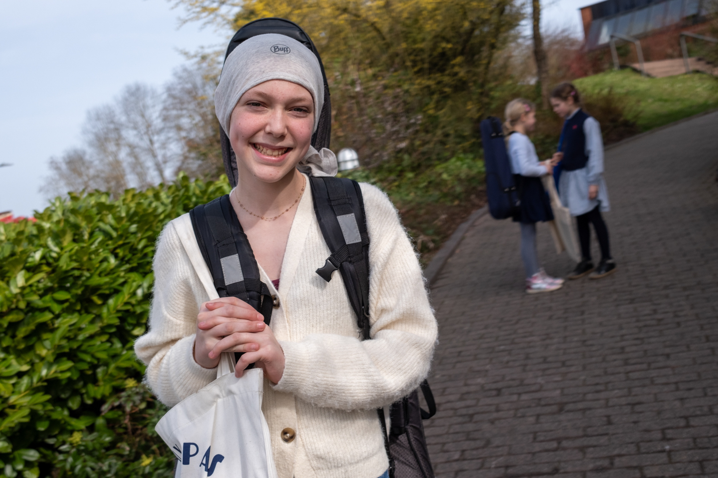 Constance, 13 years old: 'I didn't know kids could also get cancer'