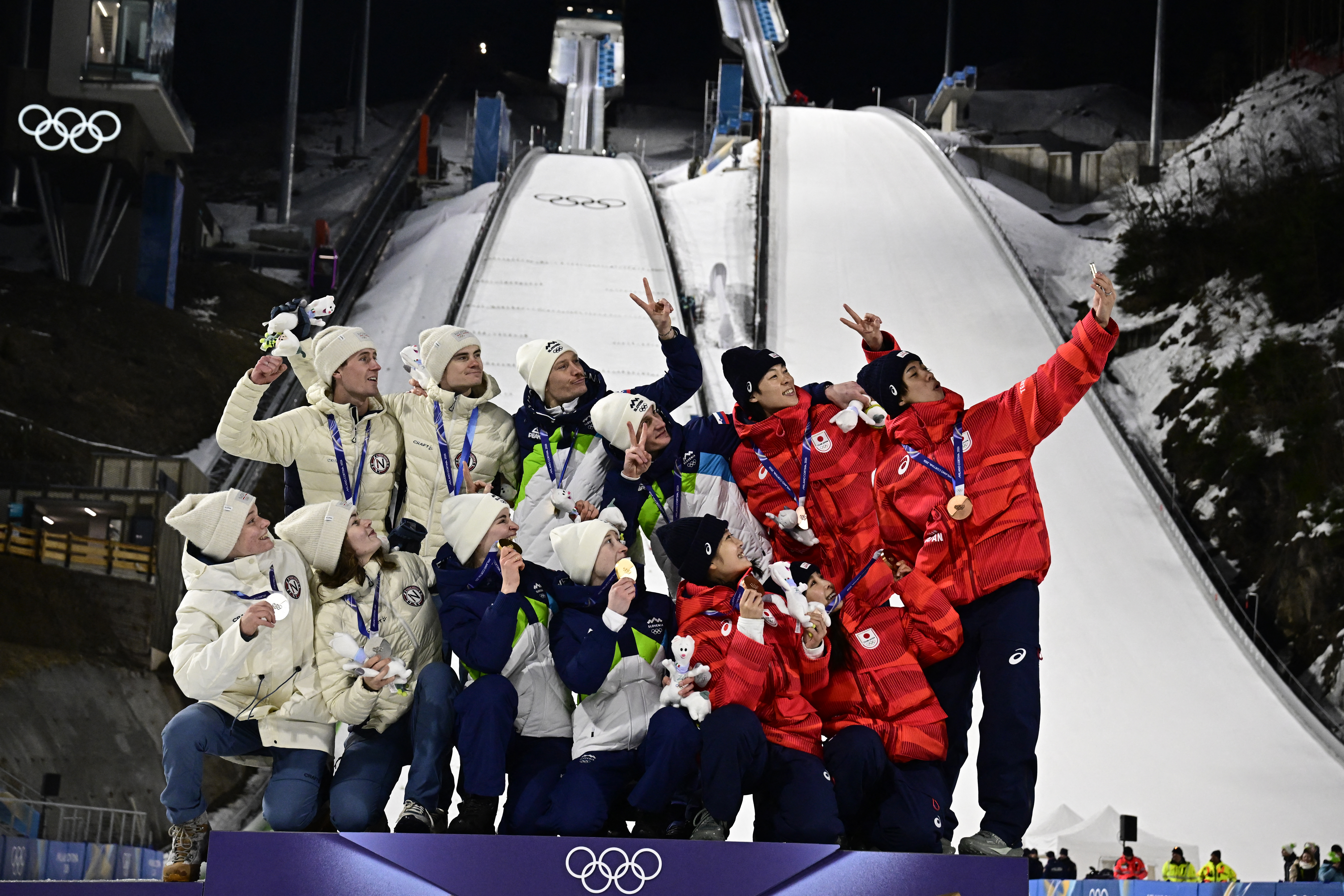 "Dat ass awer...": Futtis Medailen a Schisprénger mat Héichtenangscht