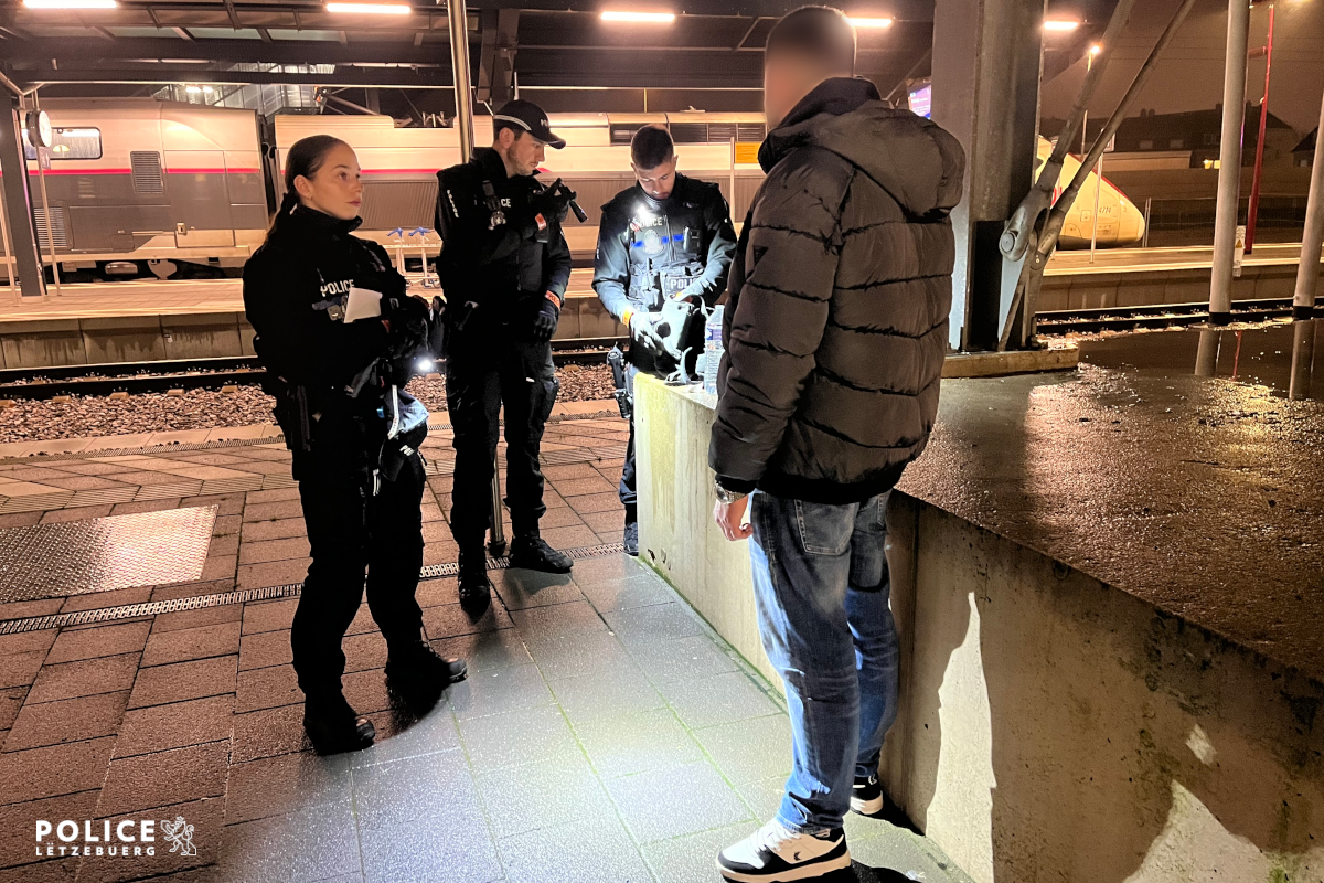 Gare centrale: Suspected drug dealer wanted on European warrant apprehended in Luxembourg City