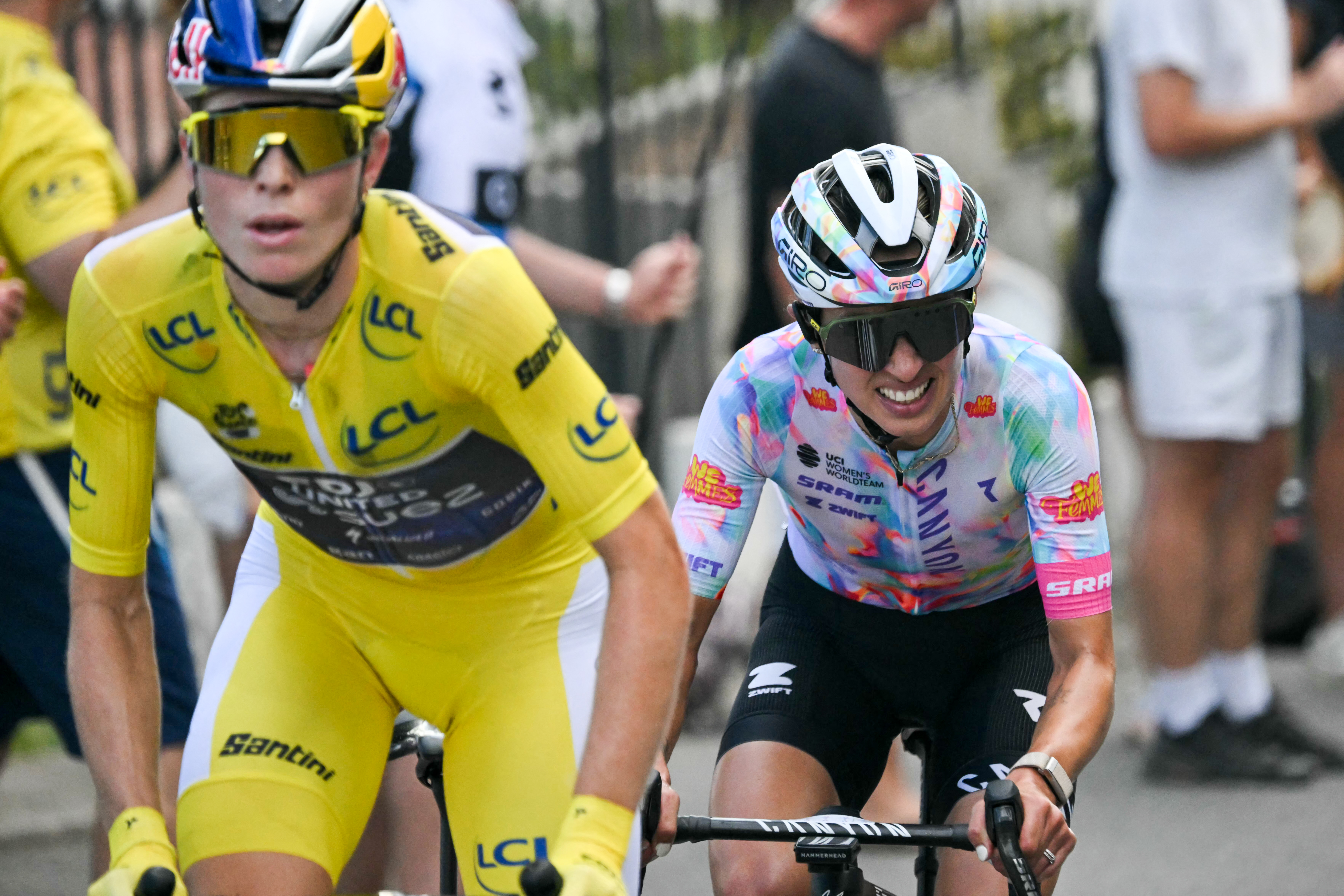 Tour de France Femmes: 9. Etapp: Demi Vollering wënnt eng zweet Kéier den Tour de France Femmes