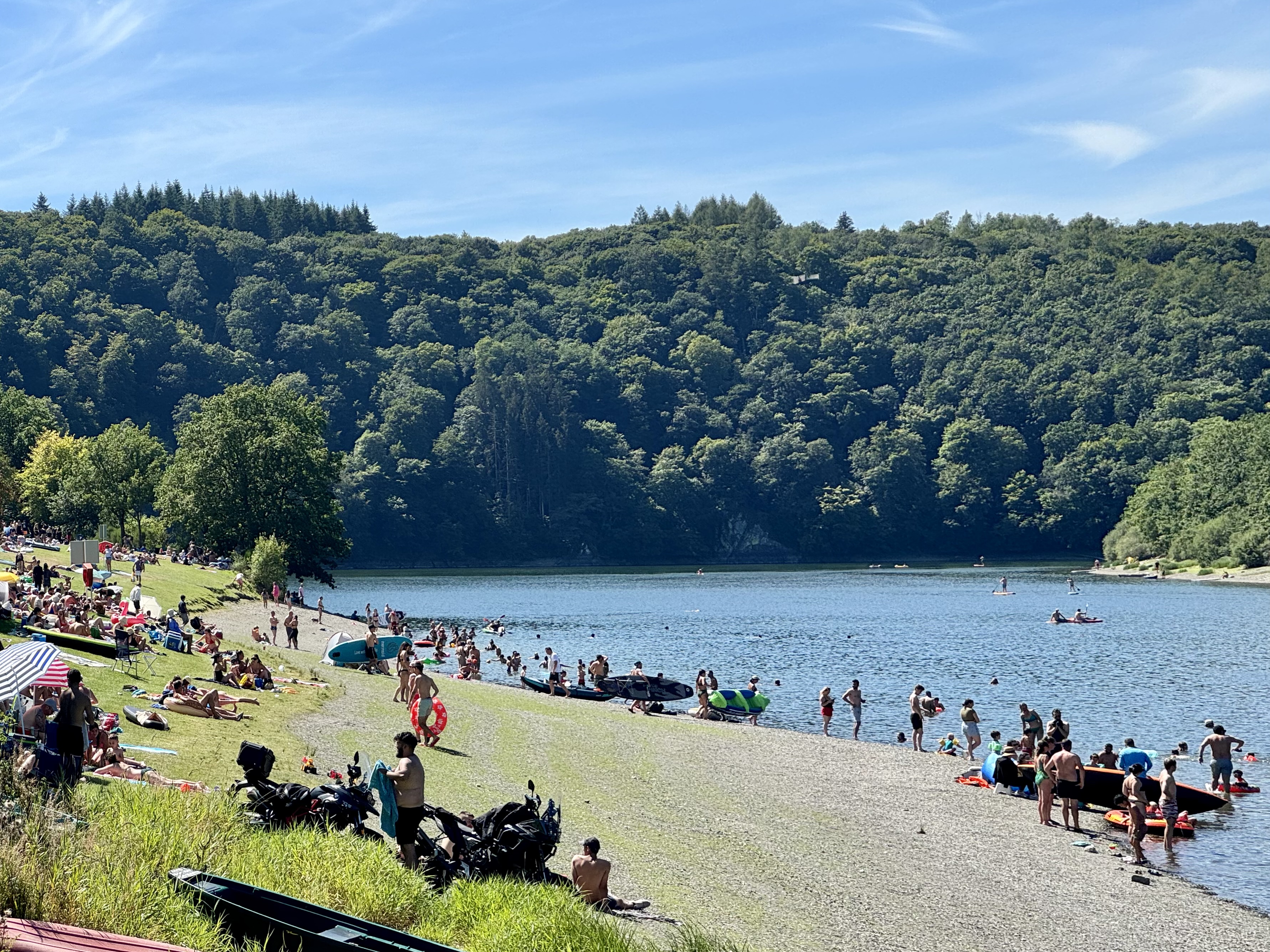 Cyanobactéries: La baignade à nouveau autorisée aux lacs de la Haute‑Sûre et à Weiswampach
