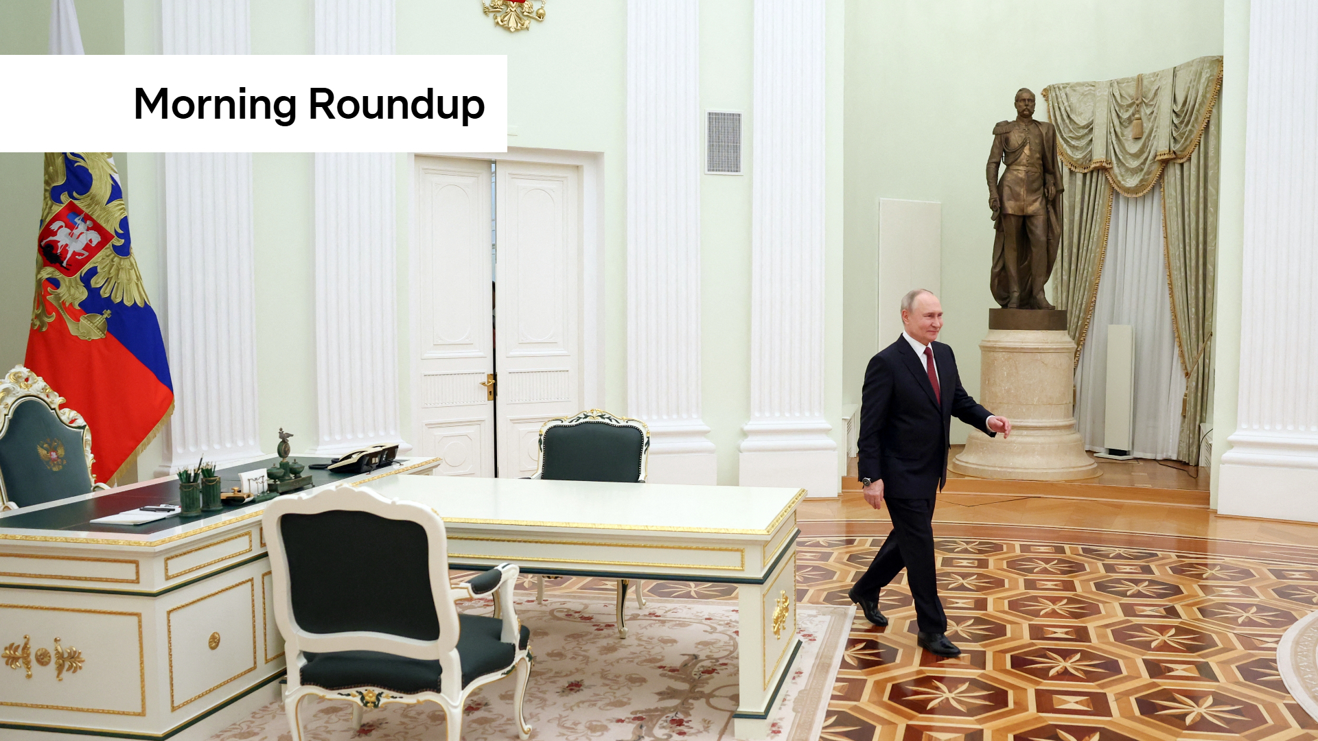 Morning Roundup: Luxair flight makes emergency landing, Ukraine peace talks, and Frieden comments on Greenland