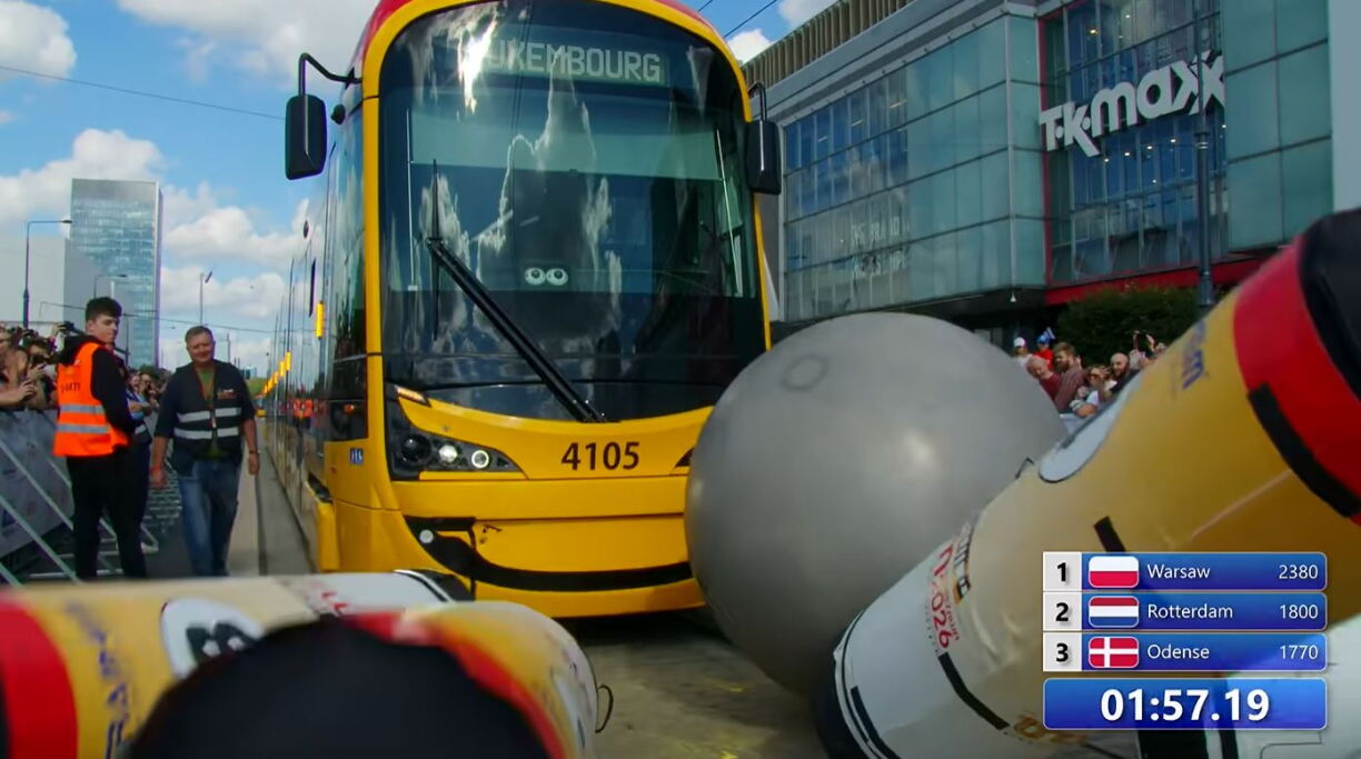 Warschau : Tram-Championnat: Lëtzebuerg op 23. Plaz