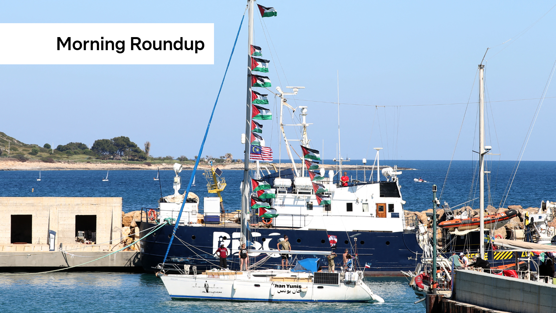 Morning Roundup: Luxembourg activists join Gaza aid flotilla, sports museum inquiry, and historic marathon world record