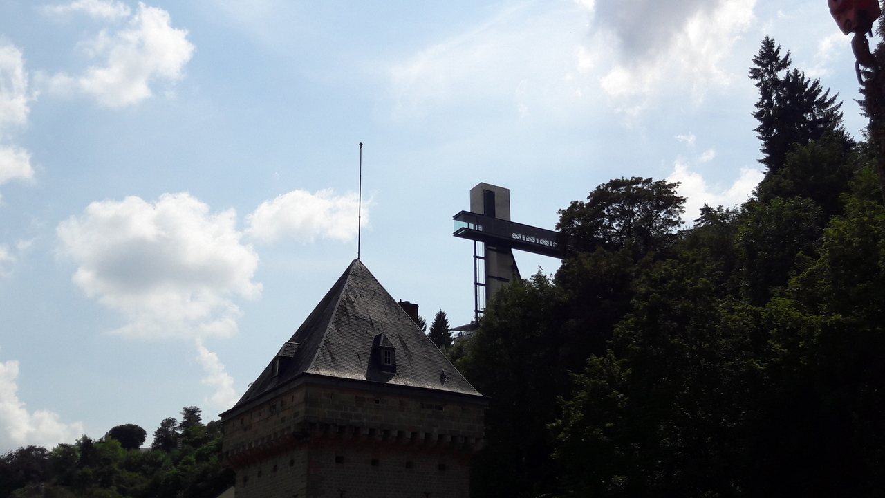 Stad Lëtzebuerg deelt mat: Vum 5.-7. Oktober ass de Lift fir an de Pafendall ausser Betrib