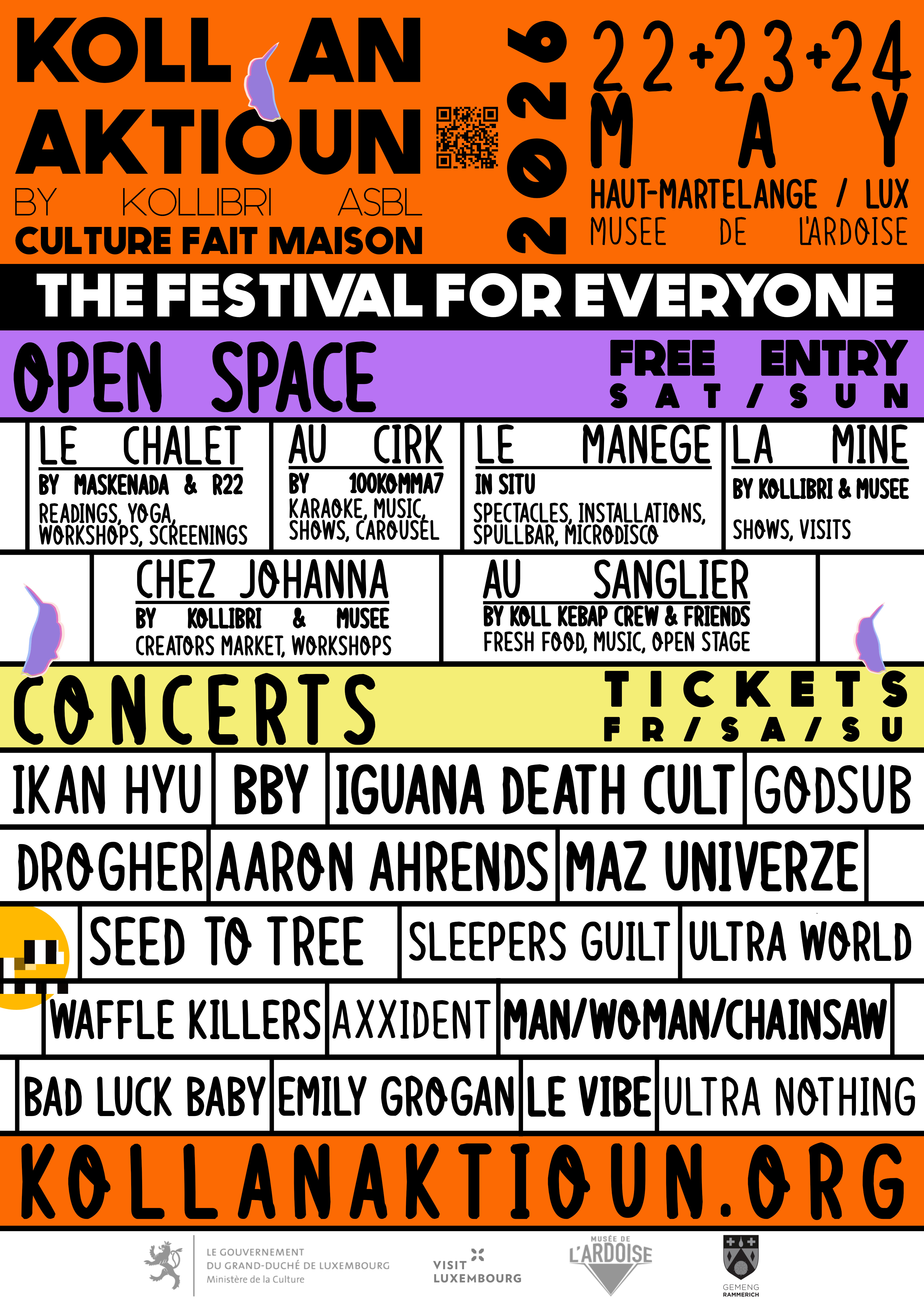 Log off, sound on: Koll an Aktioun 2026 returns with something for everyone this Pentecost weekend