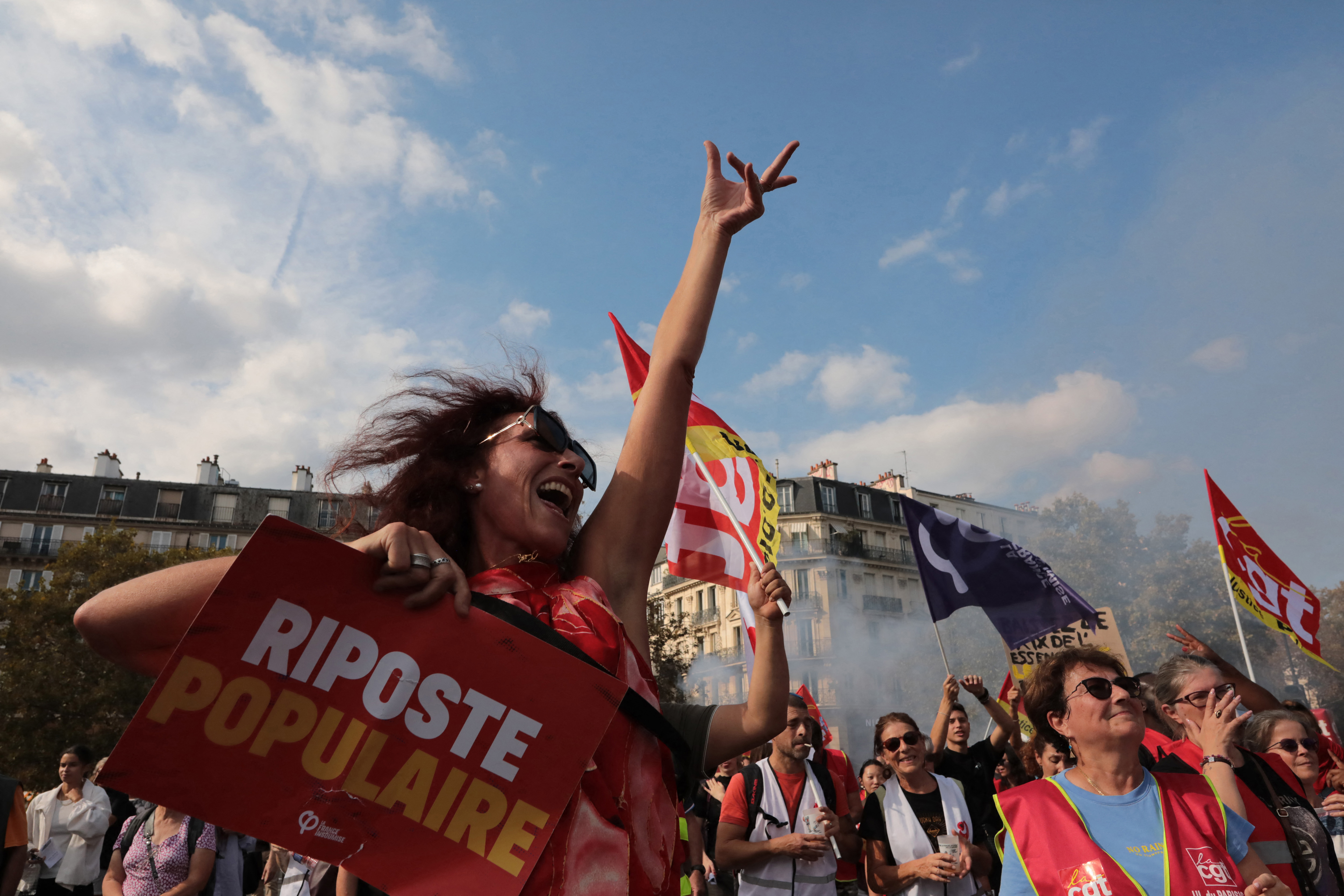 Educatioun a Frankräich: Vill Festnamen no Blockagen a Schoulen