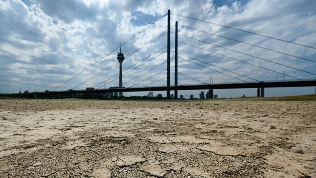 Navigation quasiment impossible: Le Rhin à un niveau historiquement bas face à une sécheresse persistante