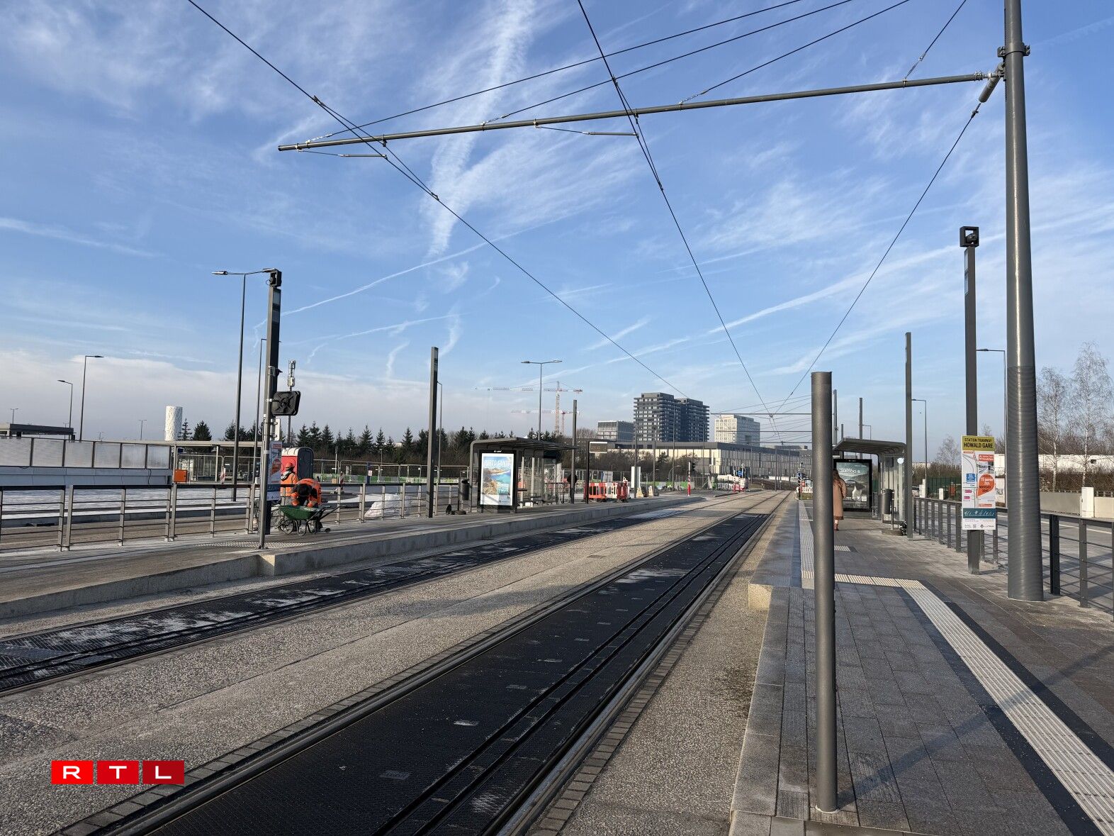 Luxembourg City: Permanent Howald stop opens as tram network expands