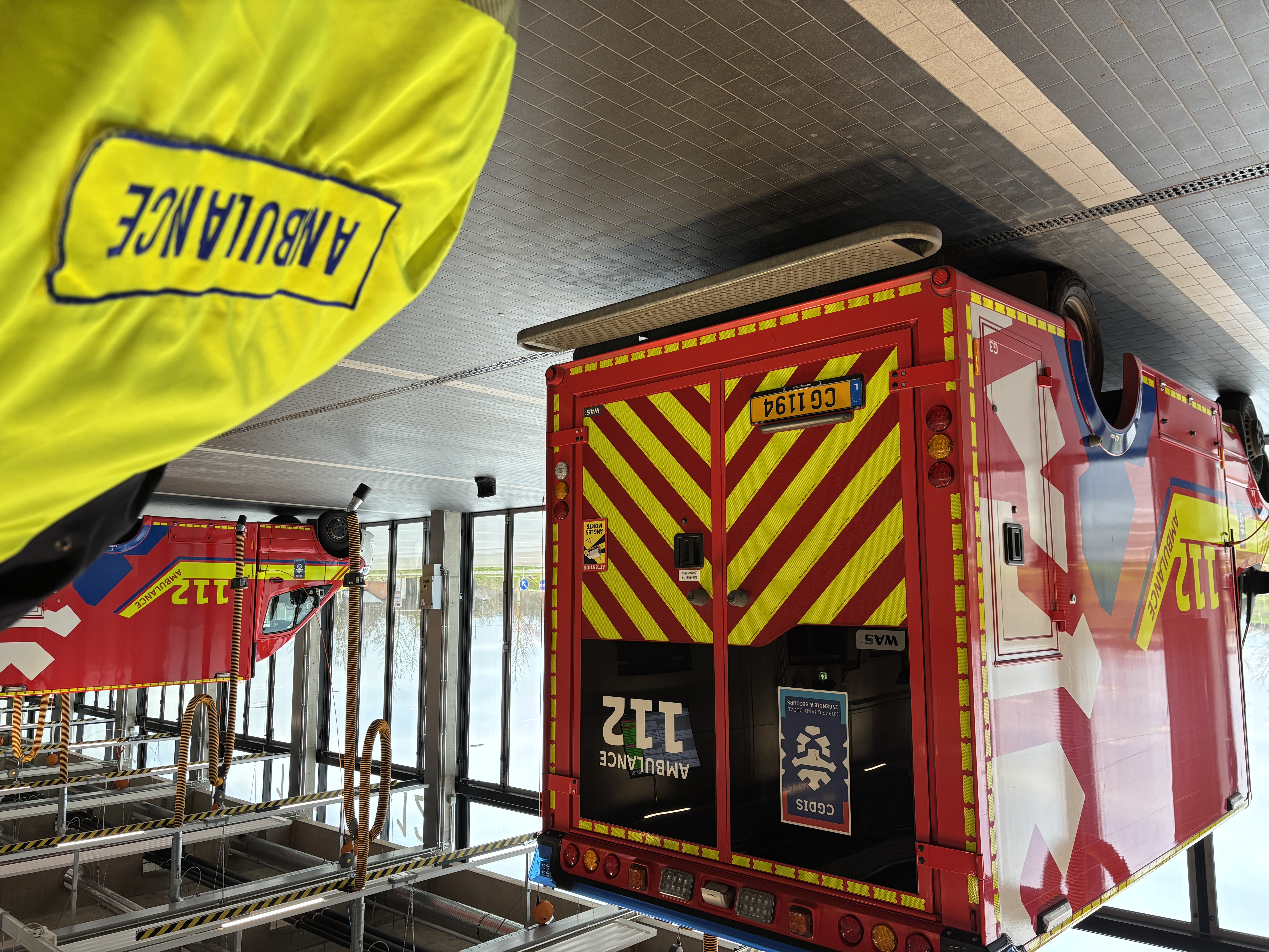 CGDIS am Asaz: Een Accident an ee Brand fuerderen um Sonndeg den Owend 3 Blesséierter