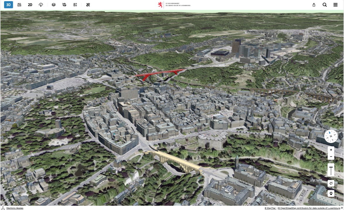 Better, more precise tool: Better, more precise tool: Luxembourg's Geoportal unveils new 3D mapping tool